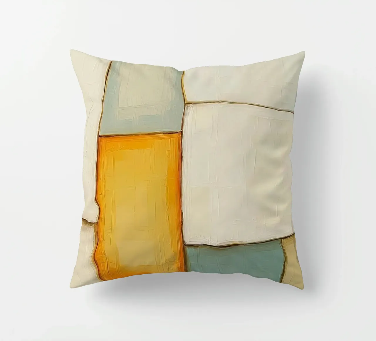 More abstract rectangles decorative cushion by Imagine