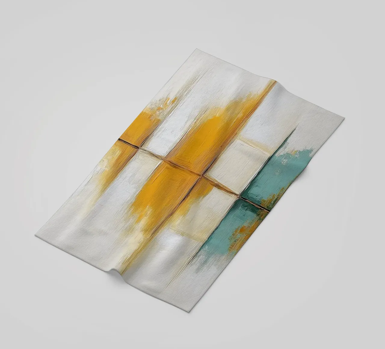 Abstract surfaces beach towel by Imagine