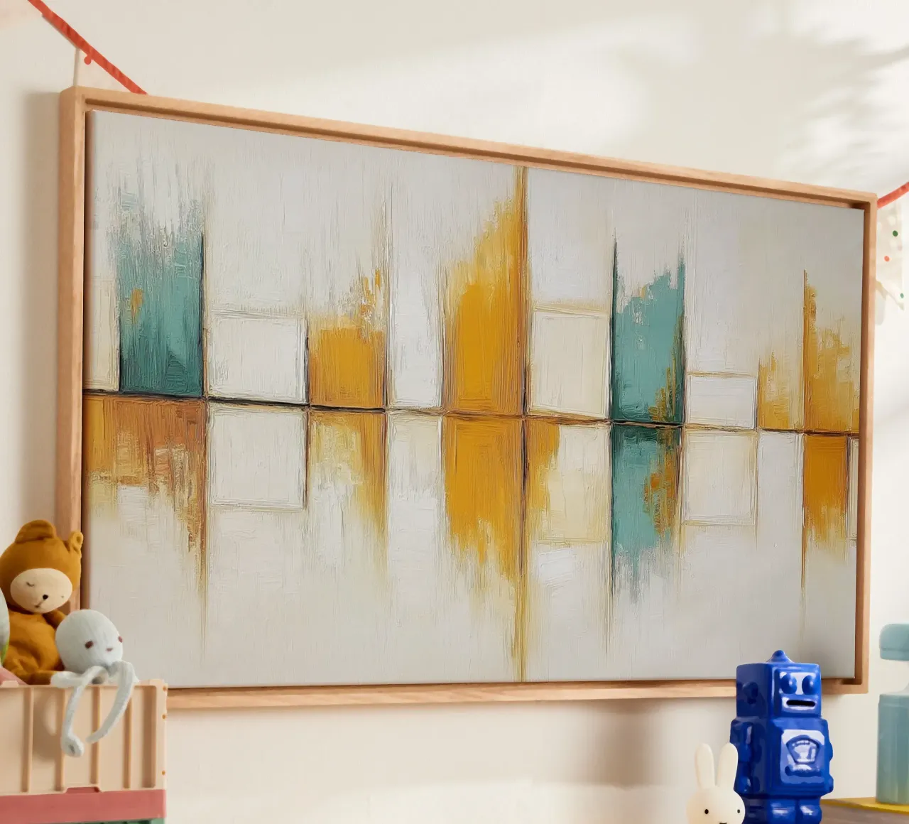 Abstract surfaces canvas by Imagine