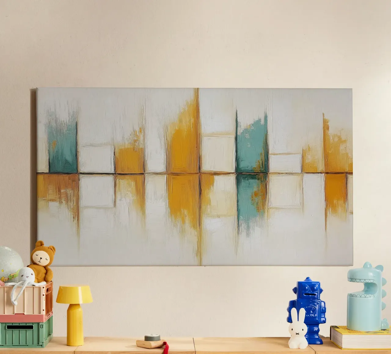 Abstract surfaces canvas by Imagine