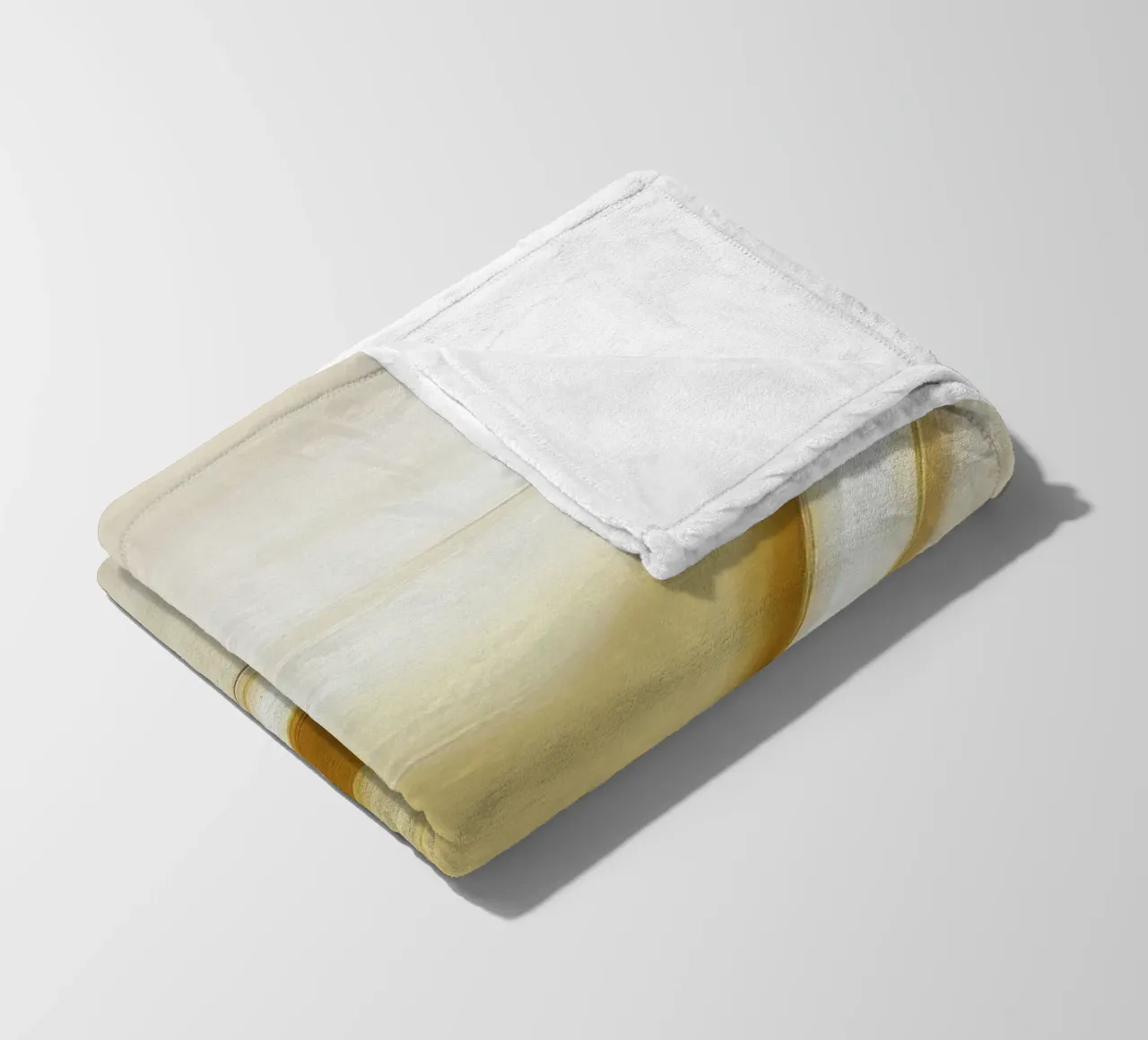 Onda d'oro coperta in pile da Imagine