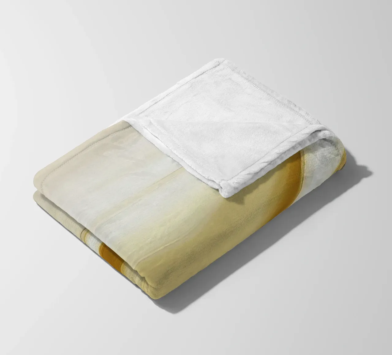 Onda d'oro coperta in pile da Imagine