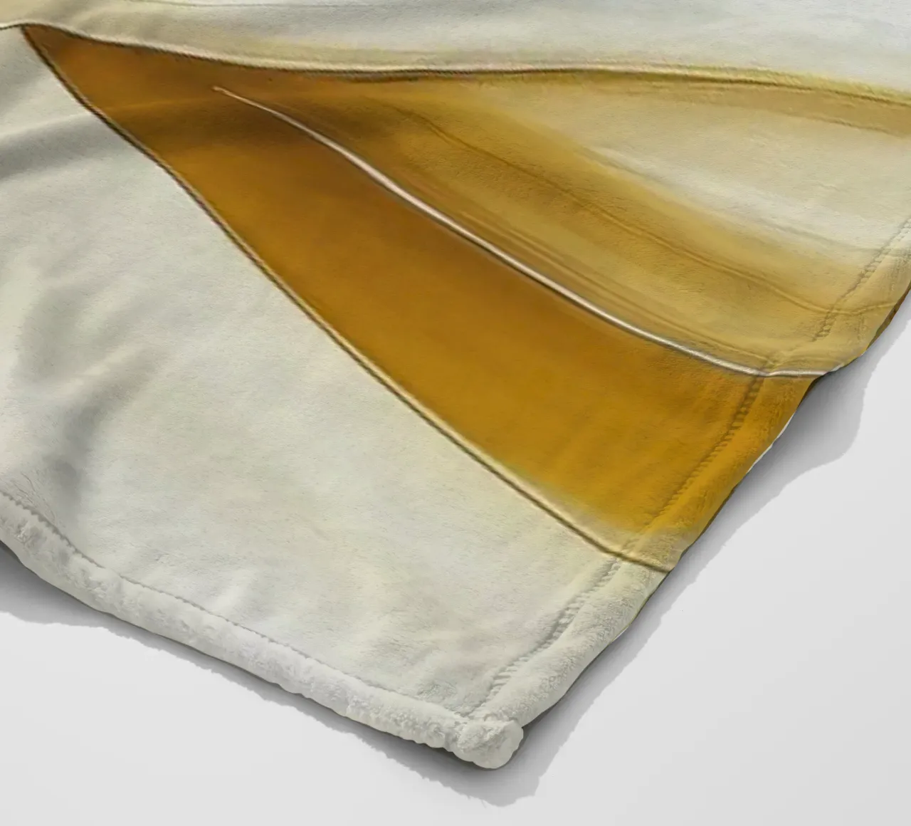 Onda d'oro coperta in pile da Imagine