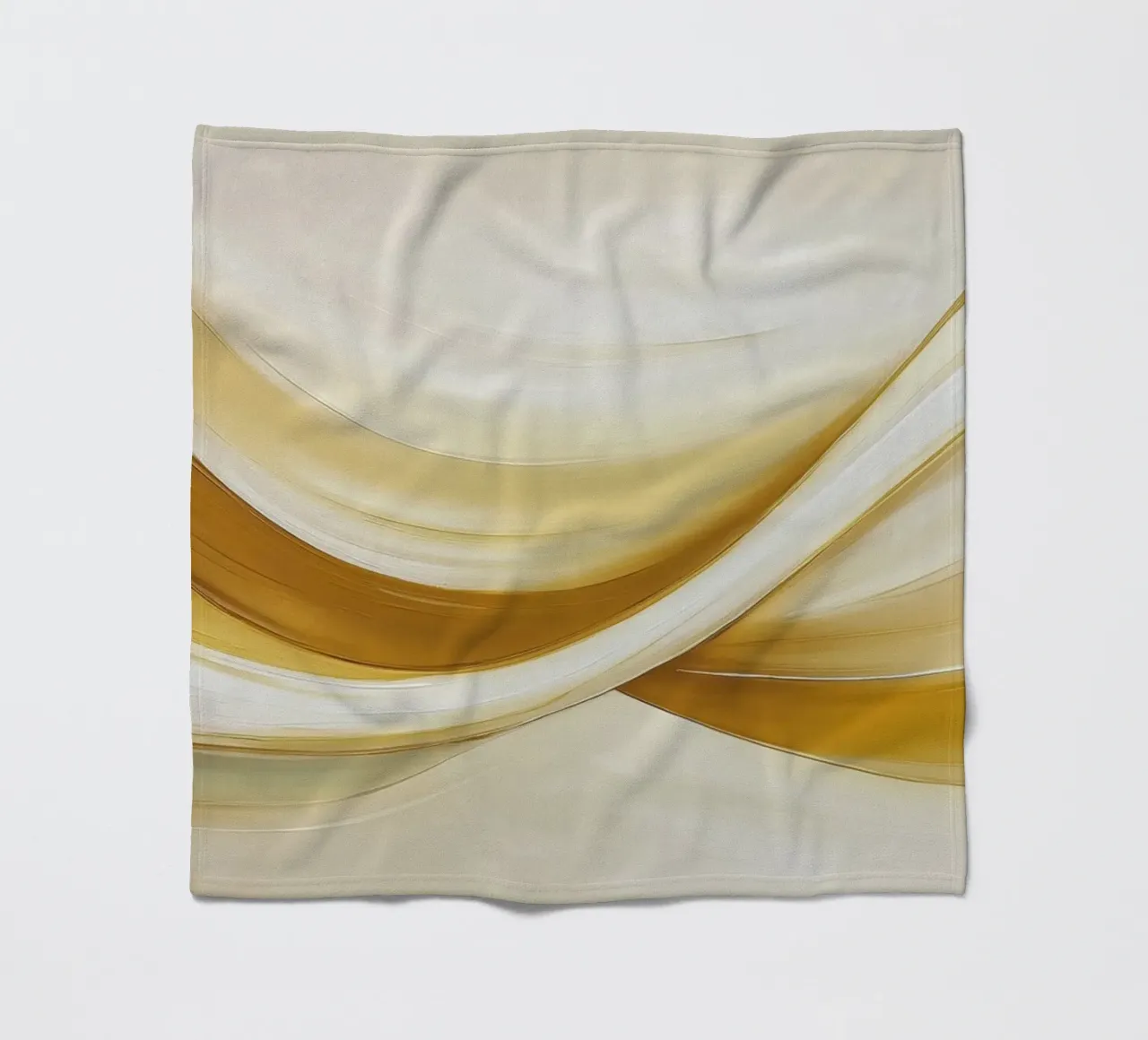 Onda d'oro coperta in pile da Imagine