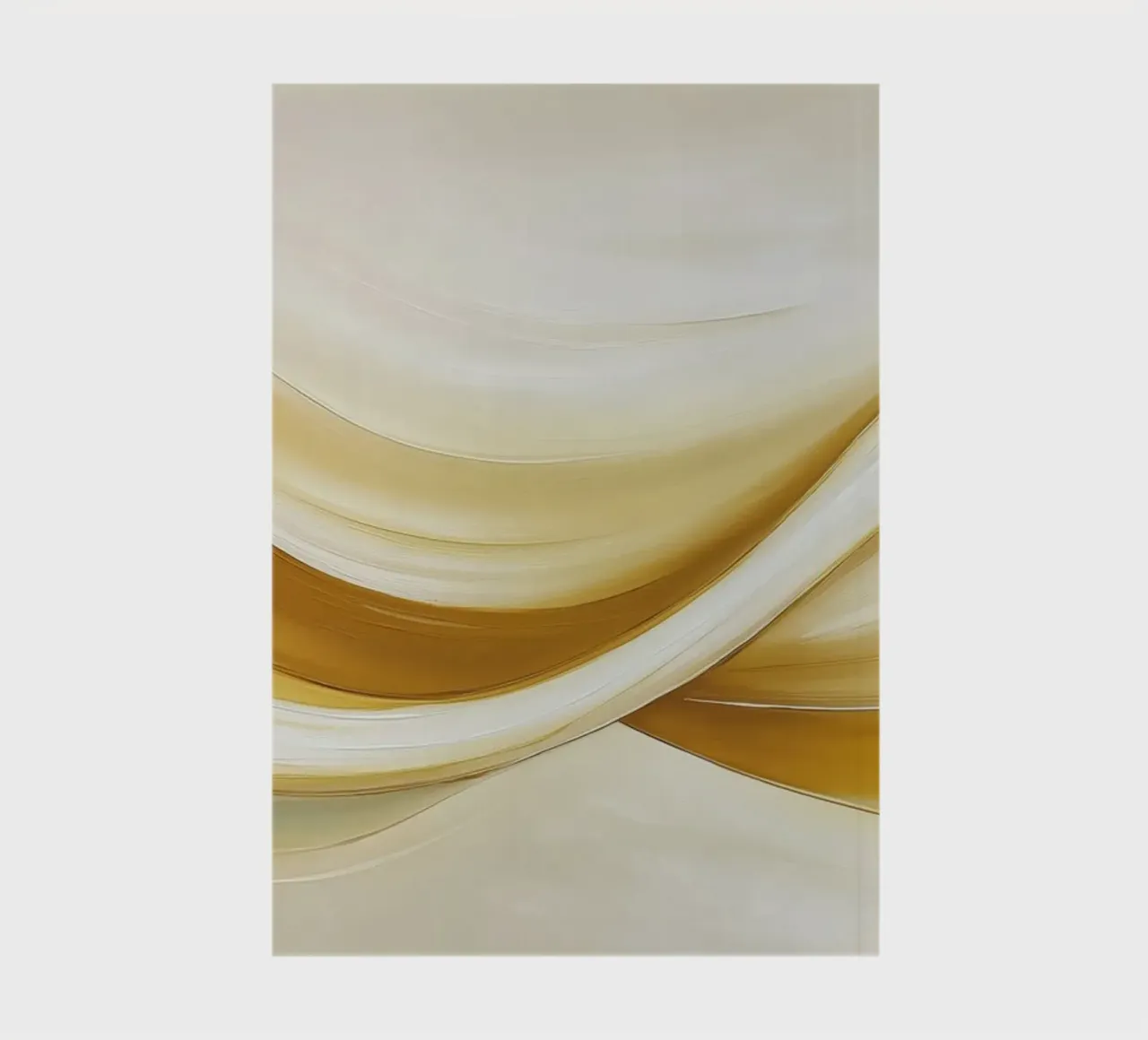 Golden wave notebook by Imagine