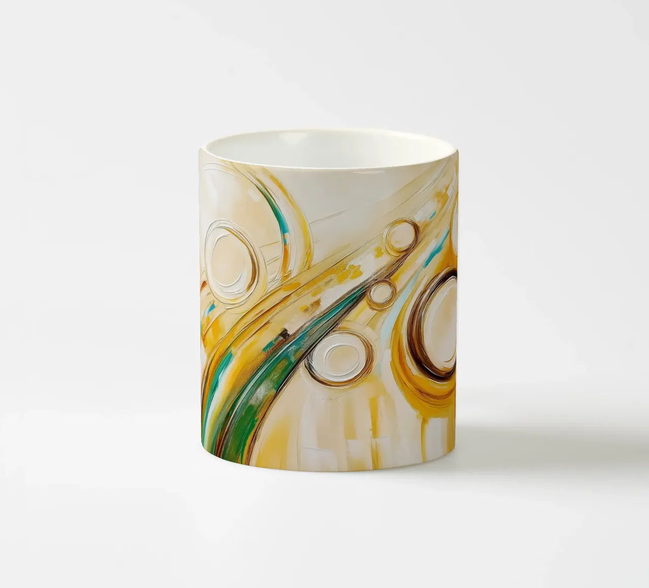Forme organiche astratte tazza in ceramica da Imagine