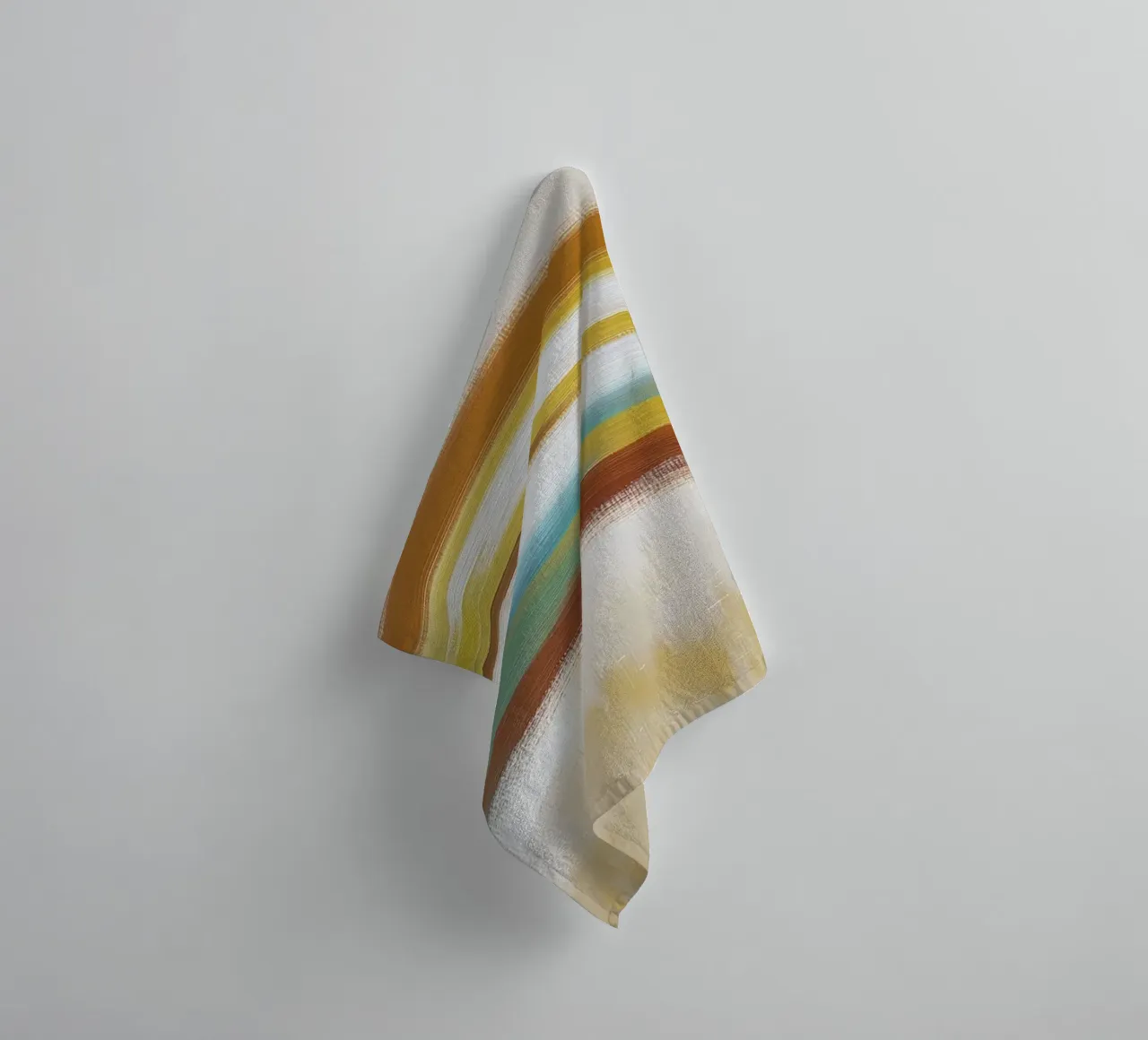 Abstract wave towel by Imagine