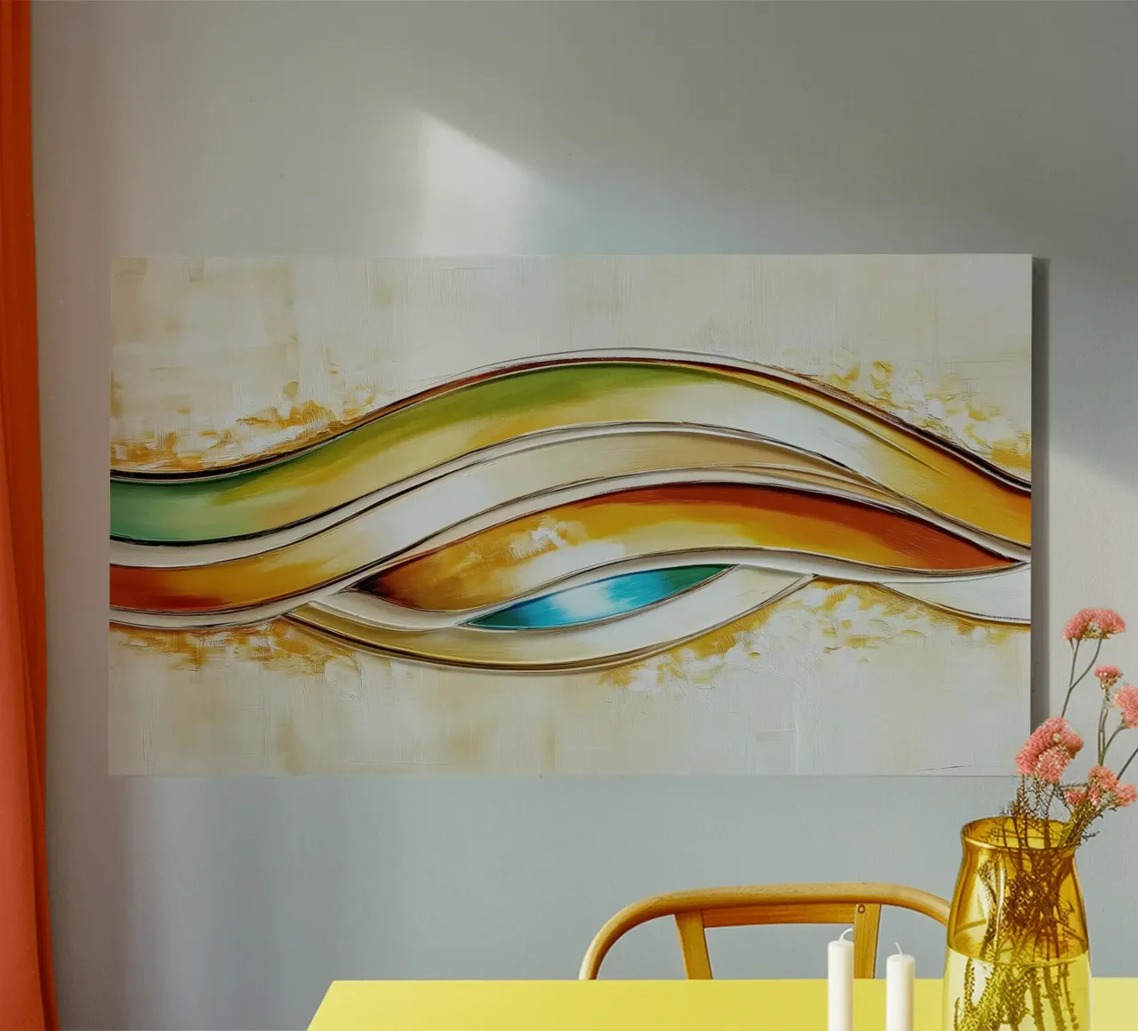 Abstract canvas by Imagine