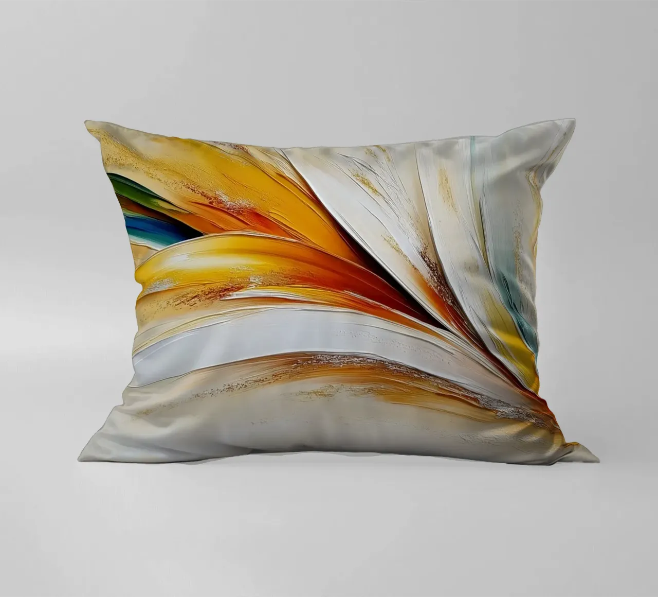 Forme astratte con colori primari cuscino da Imagine
