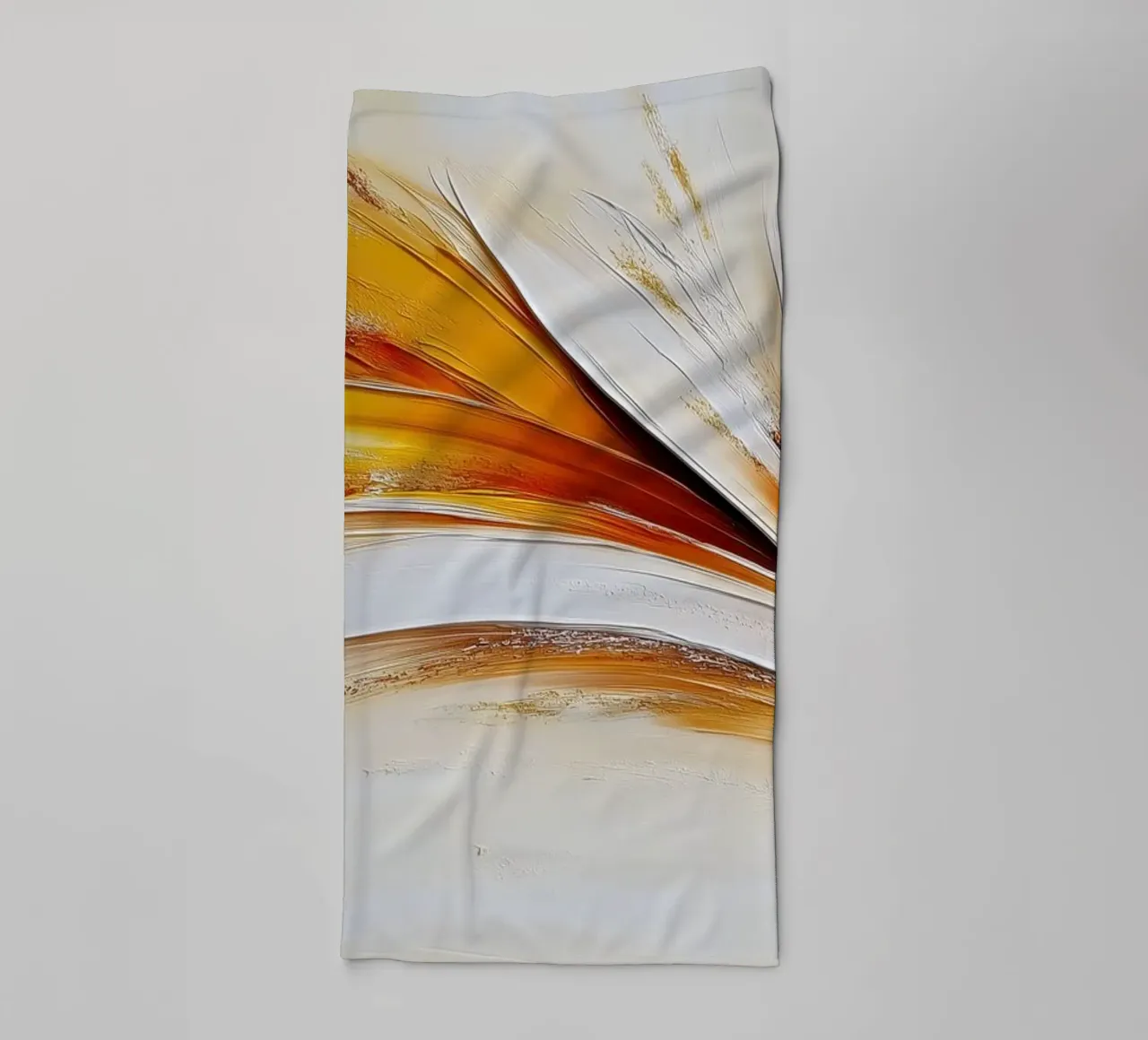 Abstract shapes in primary colours towel by Imagine