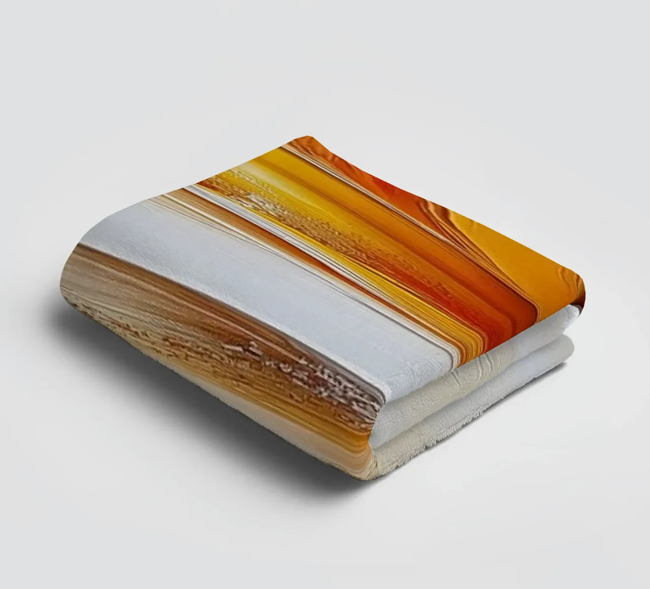 Abstract shapes in primary colours towel by Imagine