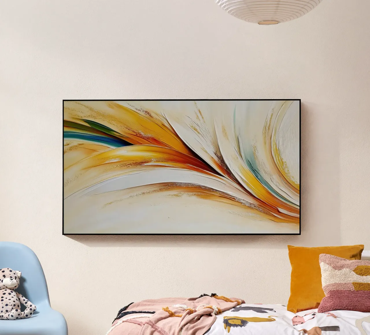 Forme astratte con colori primari plexiglass da Imagine