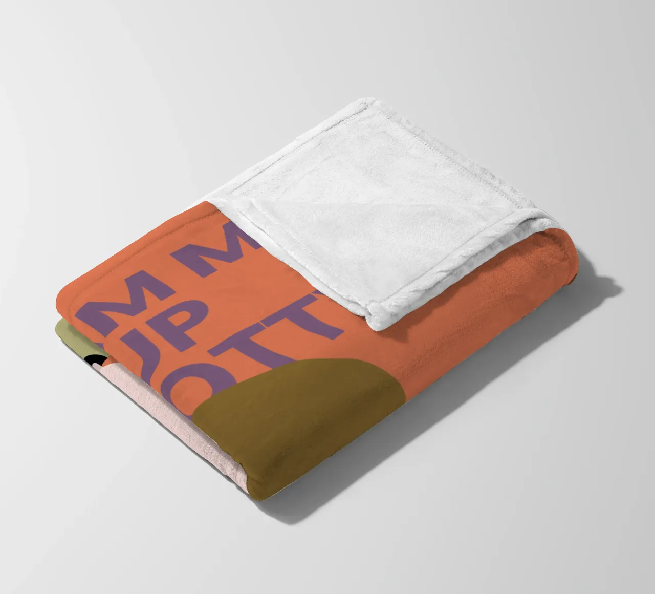 “Beam Me Up Scotty” Minimalist Art – Iconic Star Trek Print coperta in pile da Studio Mooodz