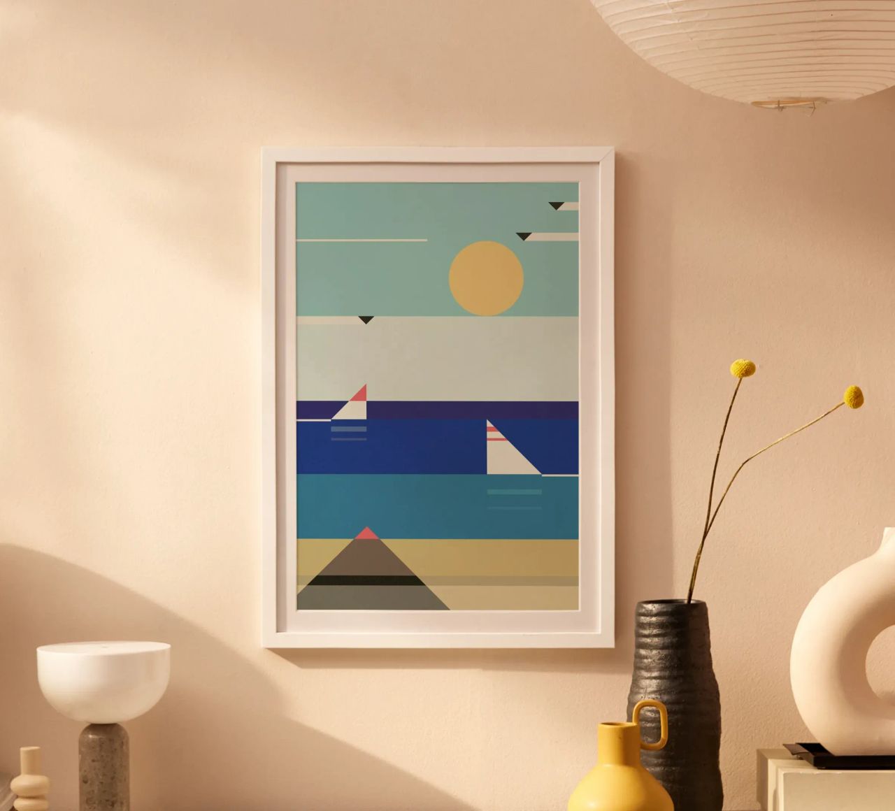 Quiet Sea poster by Antony Squizzato