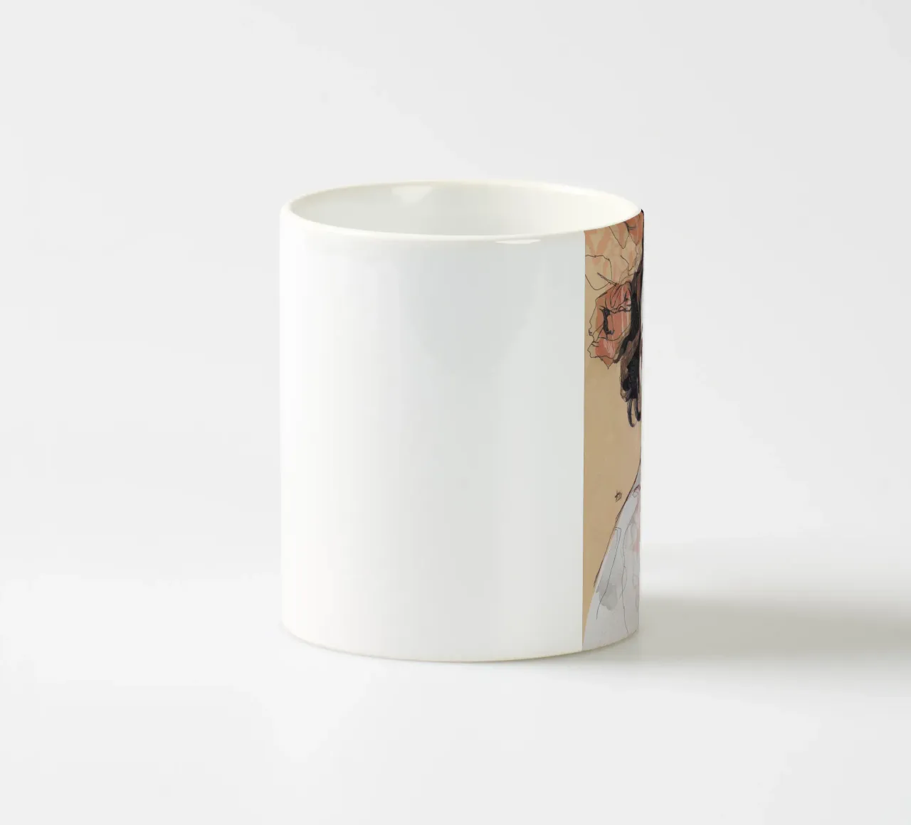 black rose tazza in ceramica da Giulio Iurissevich