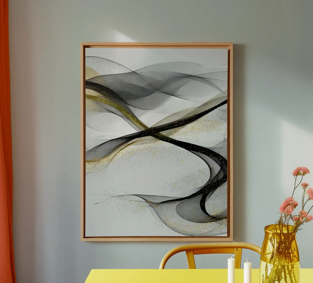 Flex - Serial 107 canvas with Floater frame by Atelier-88