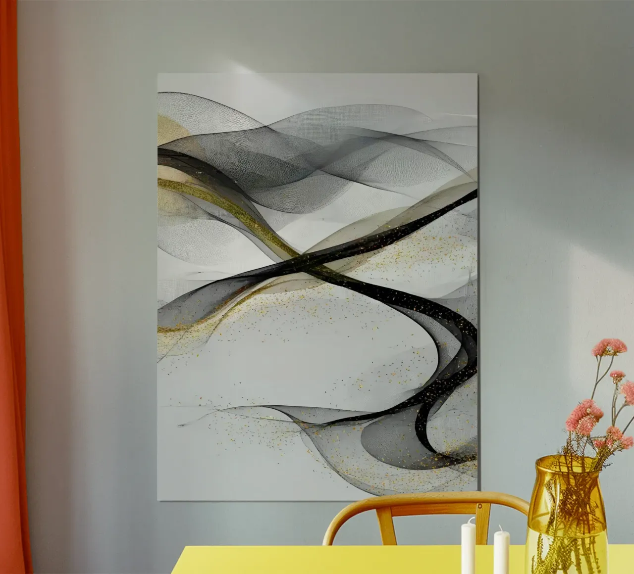 Flex - Serial 107 poster with plastic frame by Atelier-88