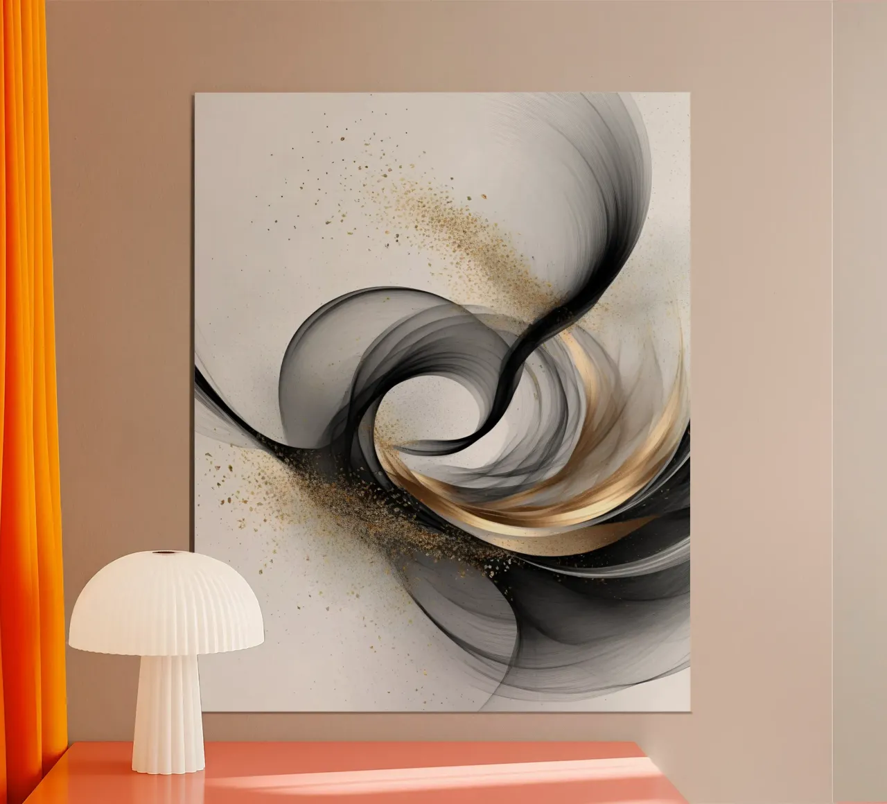 Flex - Serie 108 poster con telaio in legno da Atelier-88