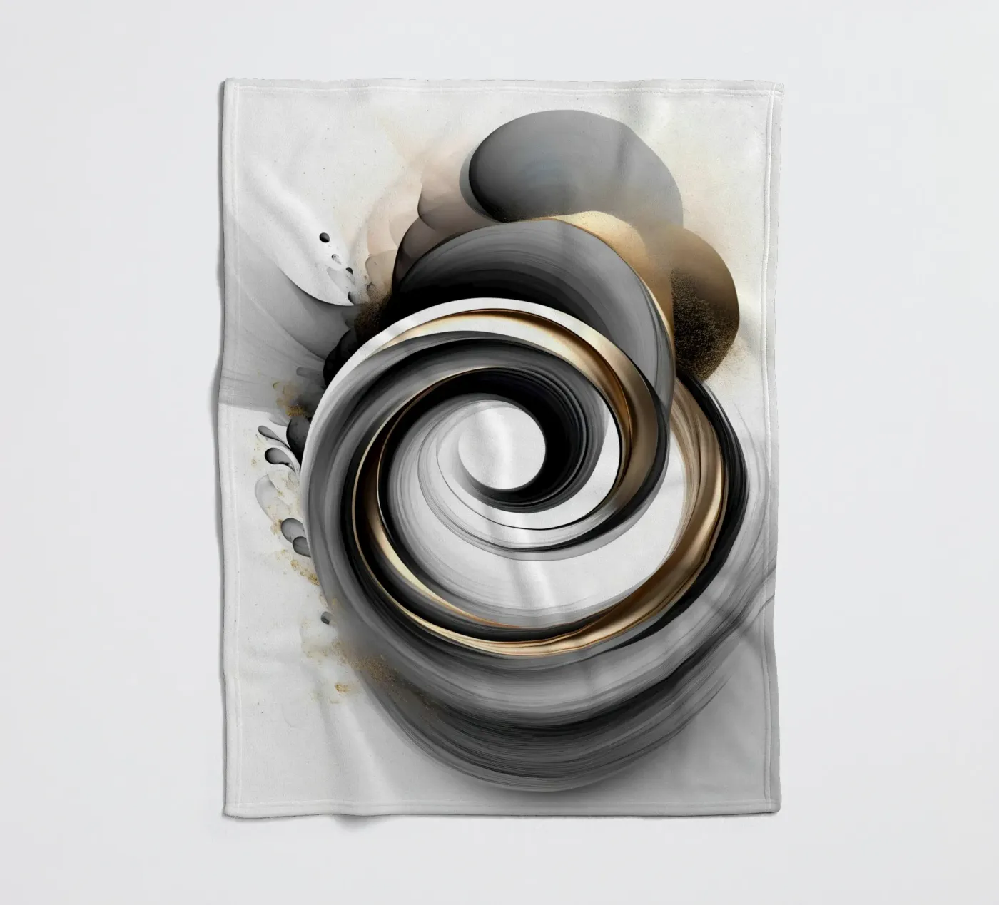 Flex - Serial 113 fleece blanket by Atelier-88