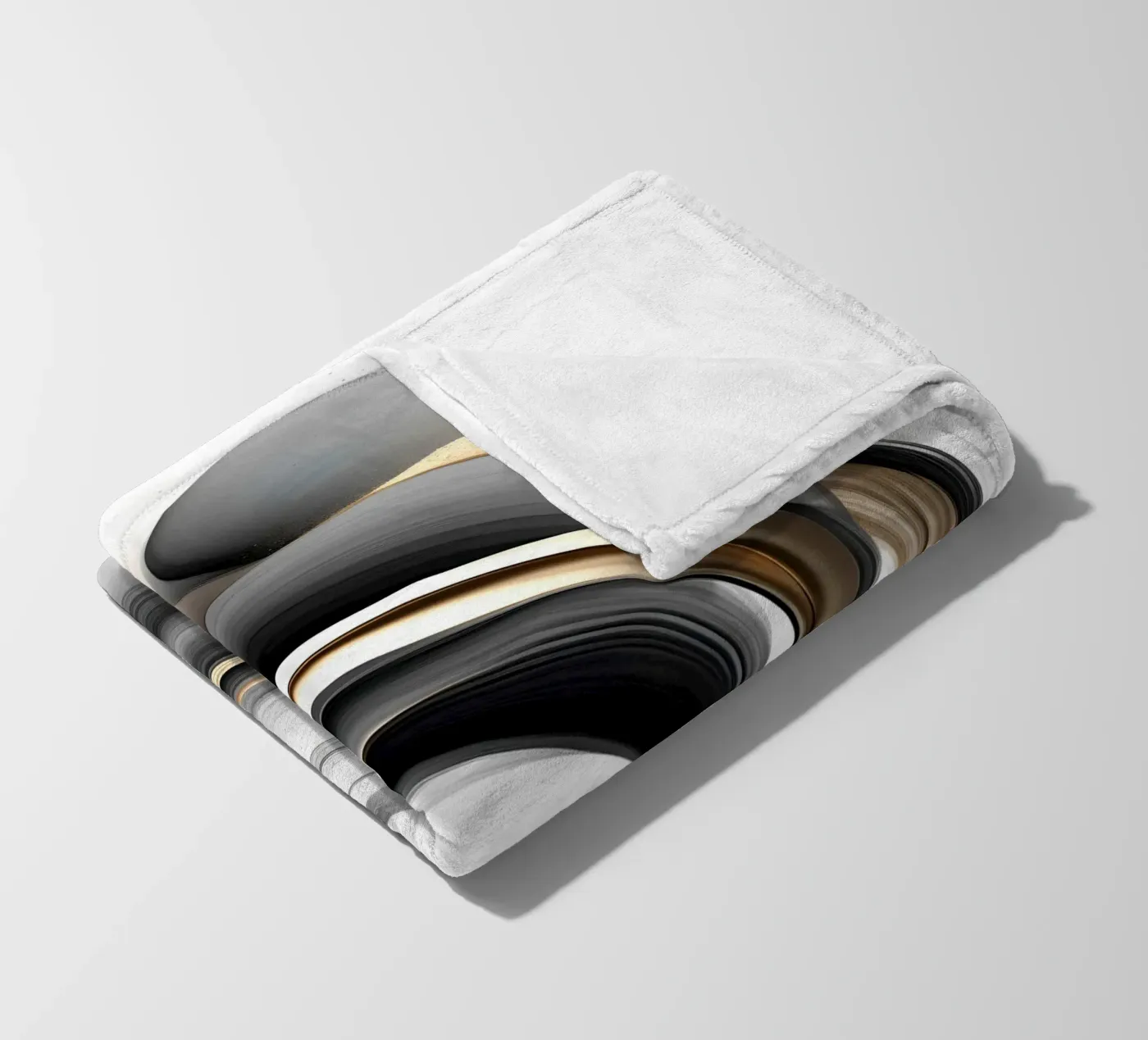 Flex - Serial 113 fleece blanket by Atelier-88