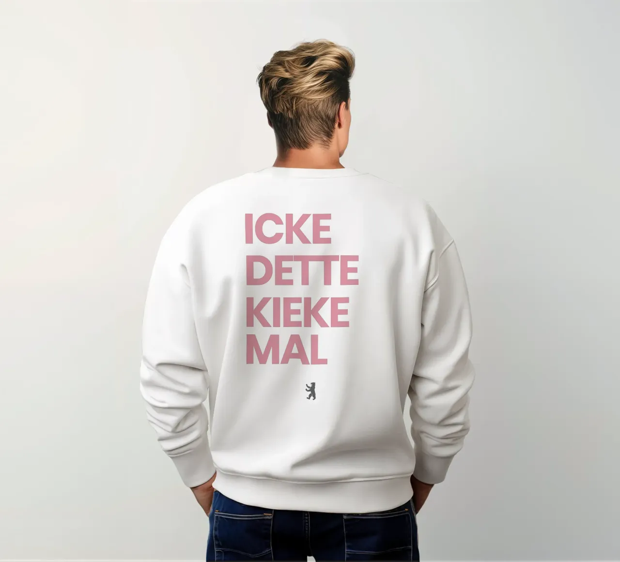 "Design del manifesto "DETTE KIEKE MAL felpa da QuooodZ by MooodzArt