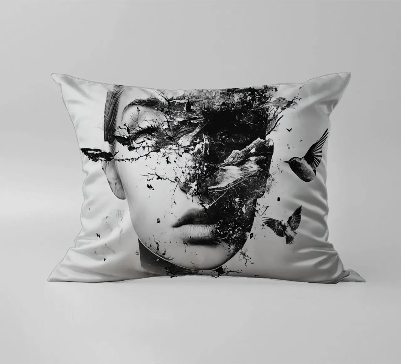 Remember the flight (1) decorative cushion by Motivate-Today