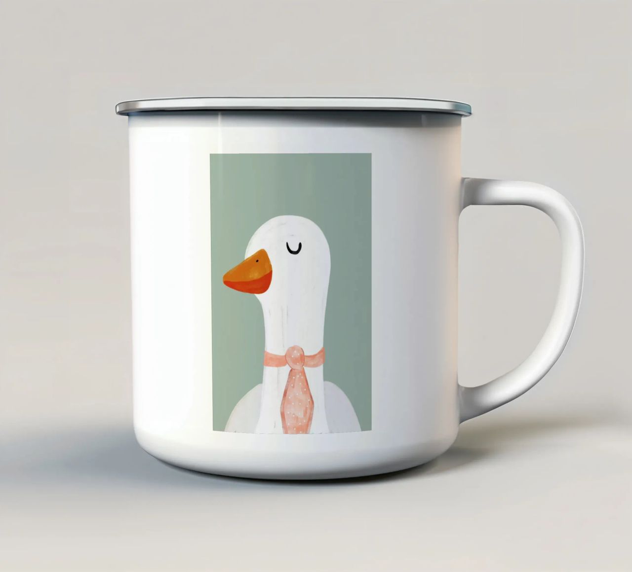 Schicke Gans tazza in smalto da BAINAI KIDS