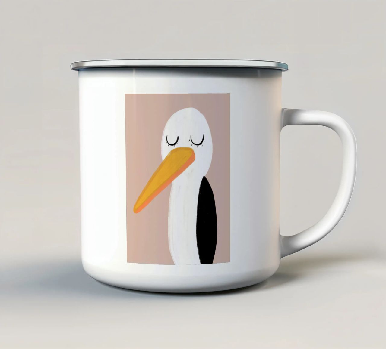 Klapperstorch tazza in smalto da BAINAI KIDS