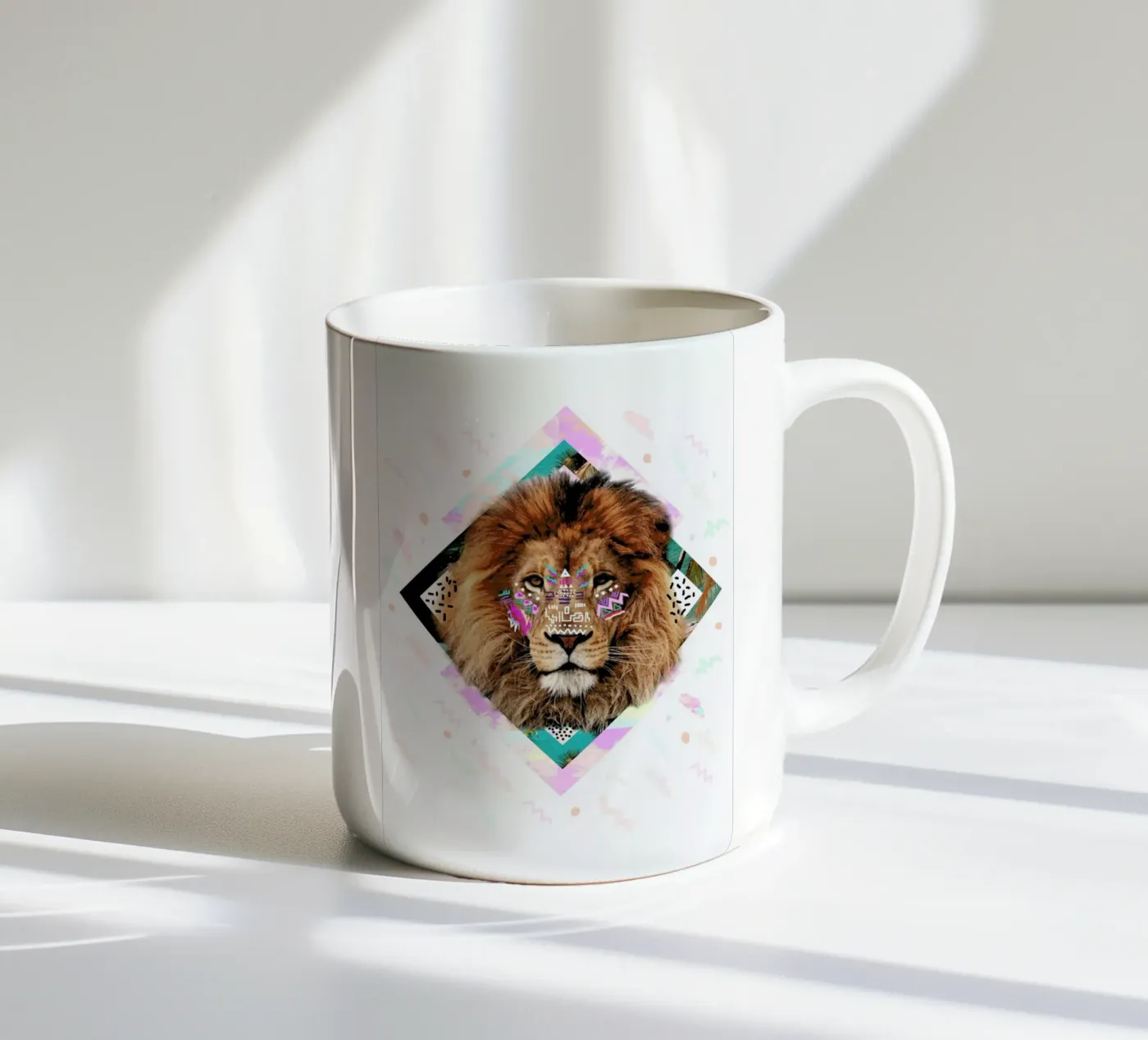 Isilwane ceramic mug by Kris Tate