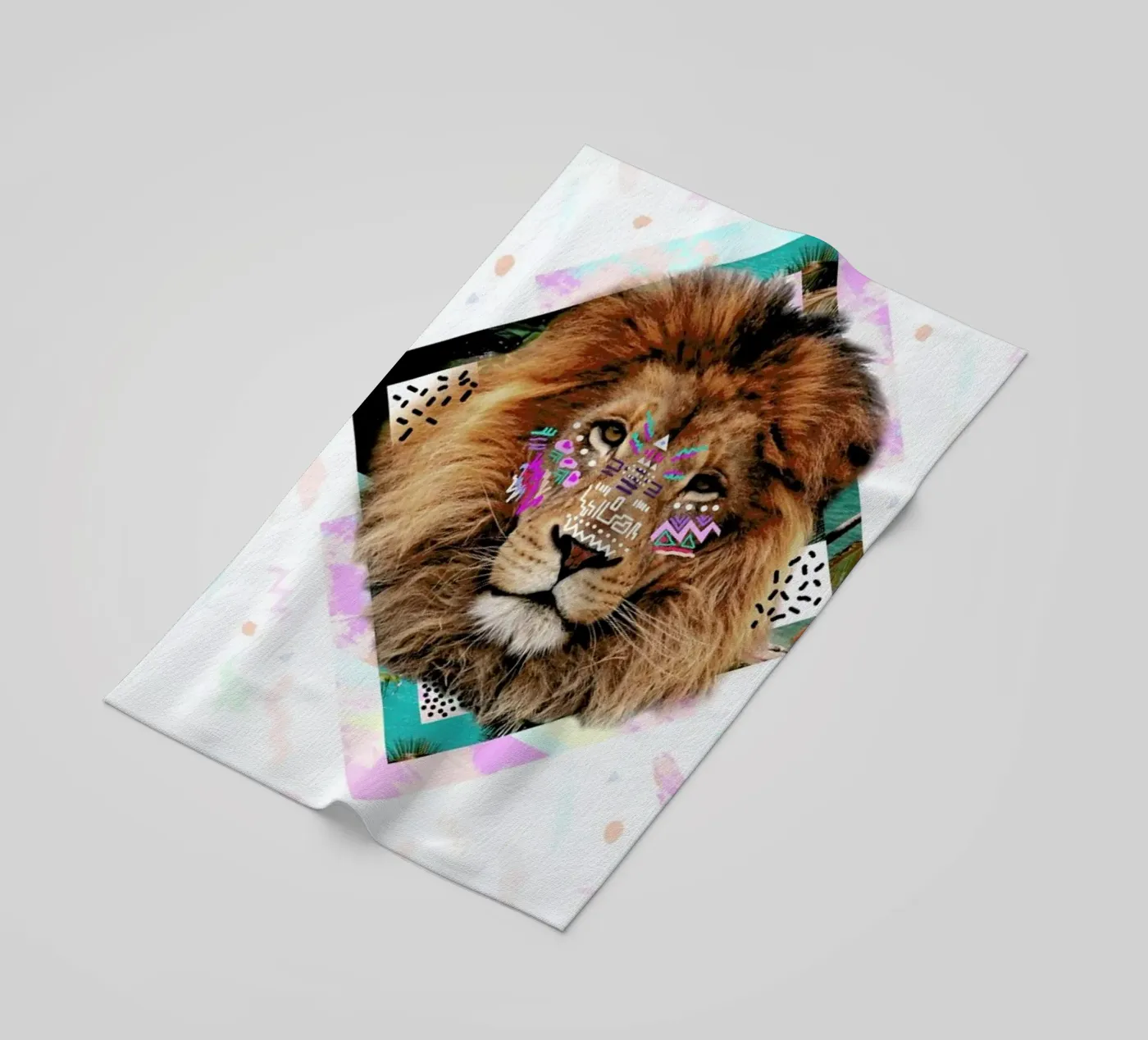 Isilwane beach towel by Kris Tate