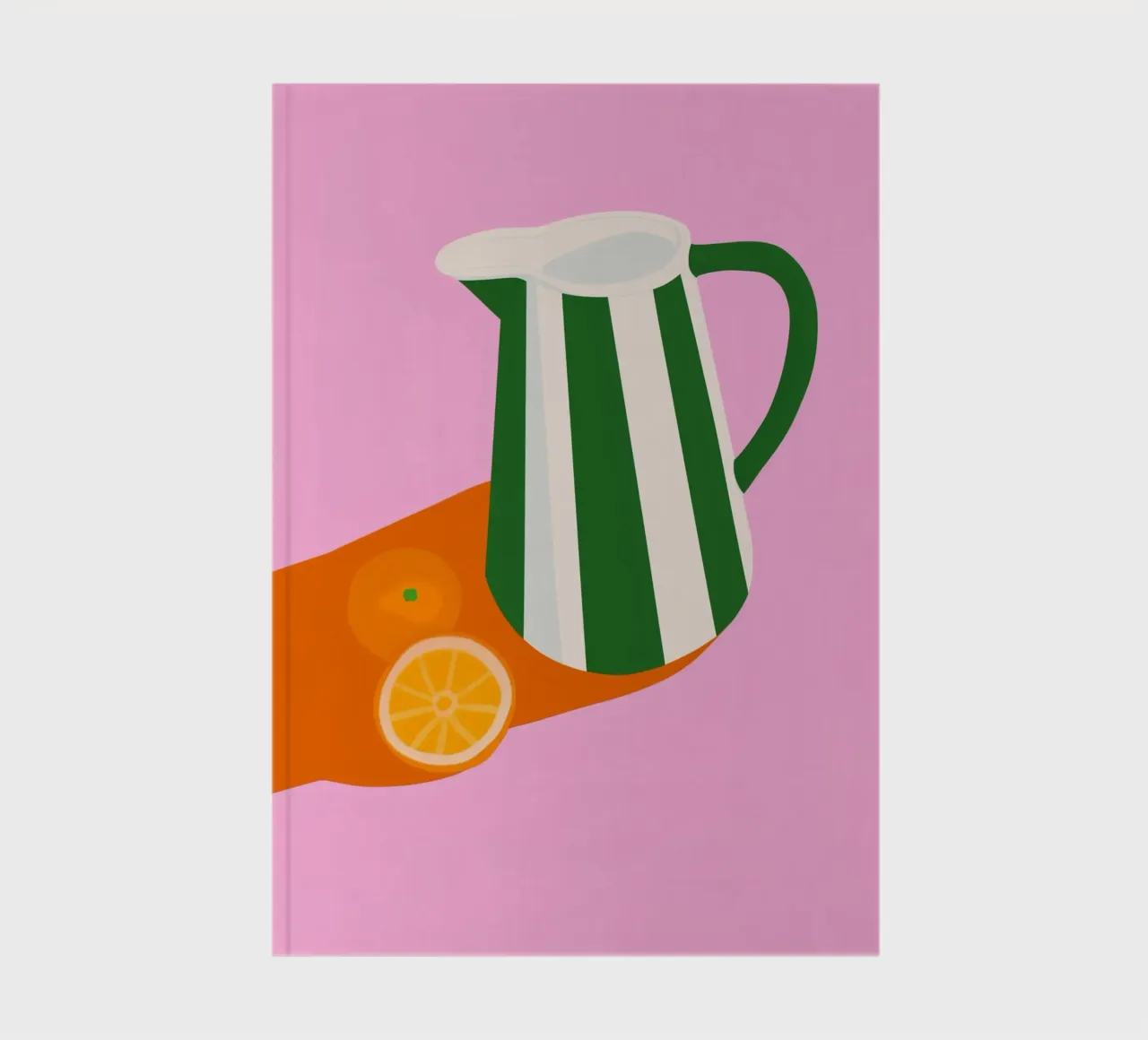 Fresh lemonade colours notebook by Carinaprint