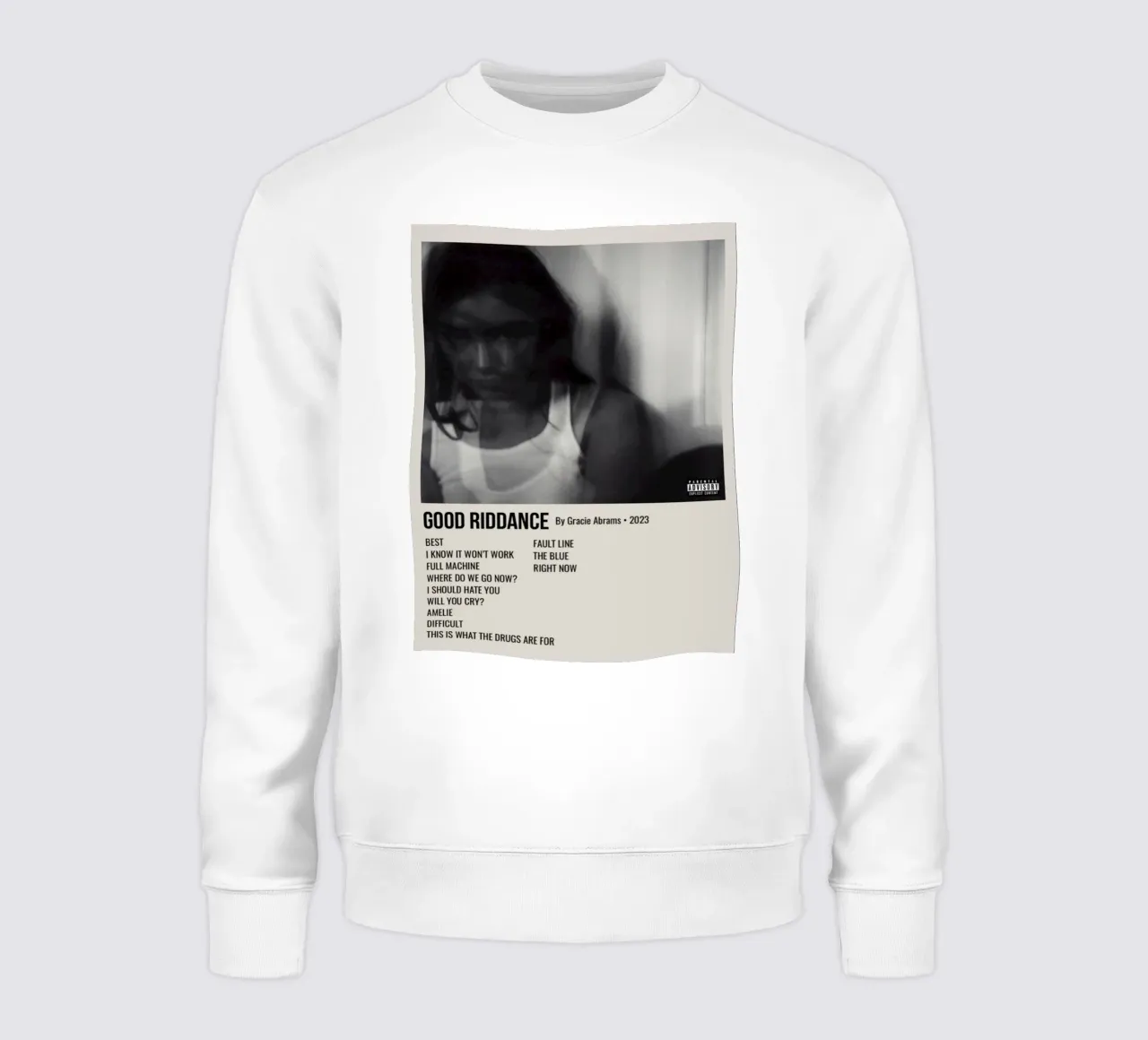 GOOD RIDDANCE By Gracie Abrams - 2023 sweatshirt van SoundStudio