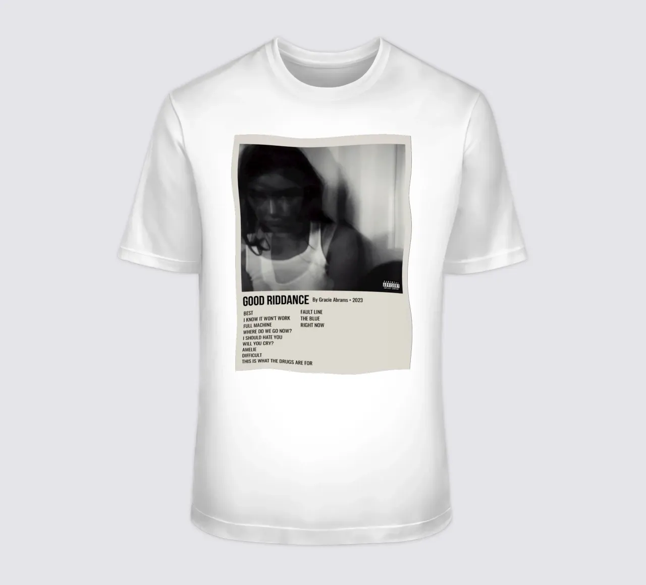 GOOD RIDDANCE By Gracie Abrams - 2023 t-shirt da SoundStudio