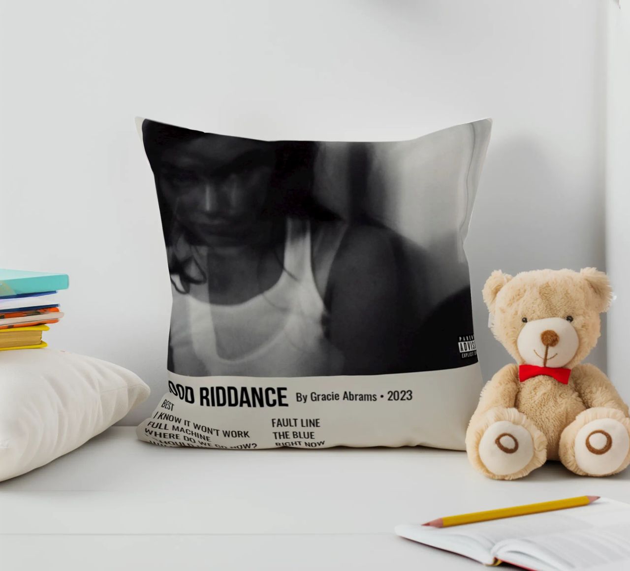 GOOD RIDDANCE By Gracie Abrams - 2023 cuscino da SoundStudio