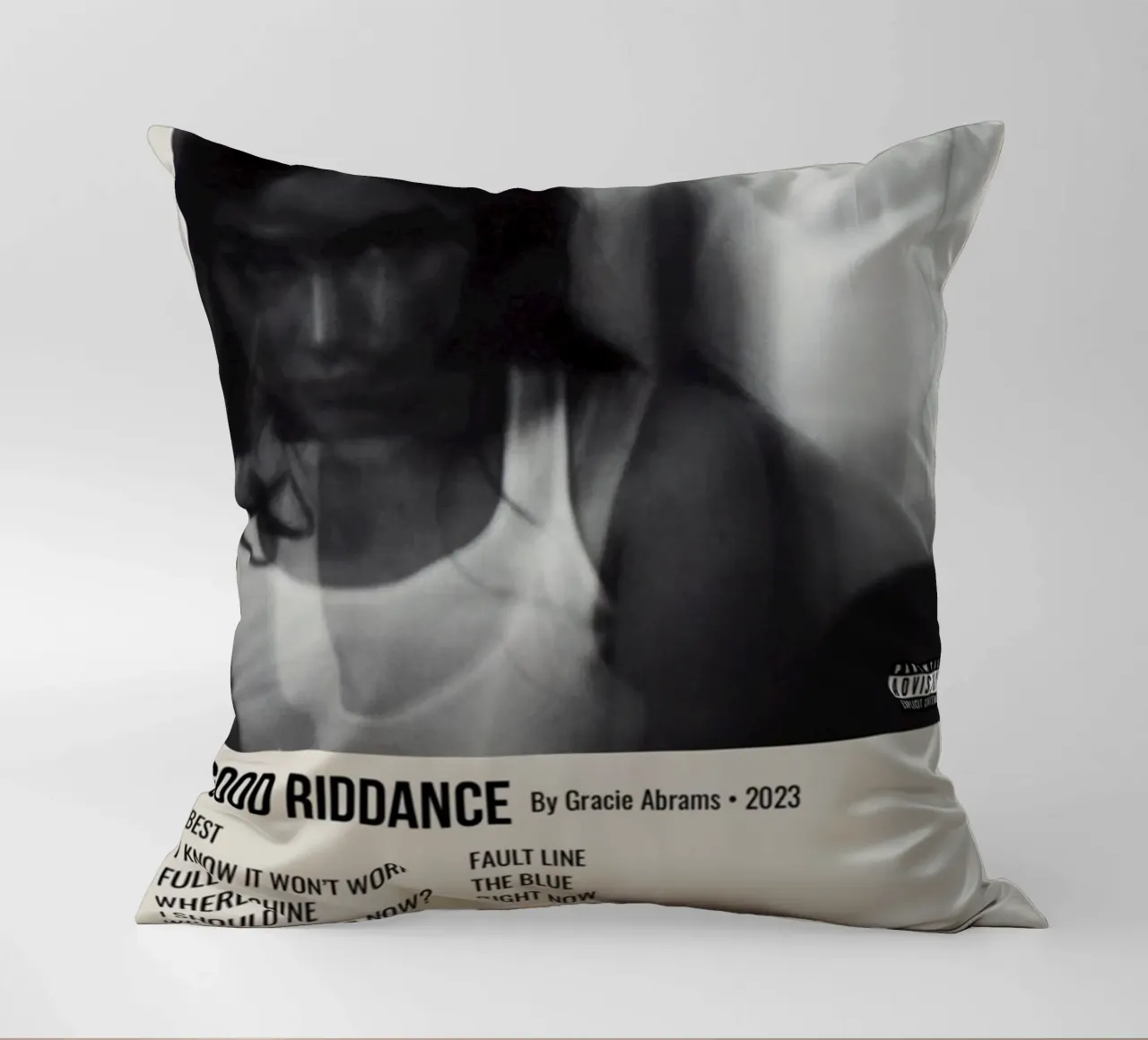 GOOD RIDDANCE By Gracie Abrams - 2023 cuscino da SoundStudio