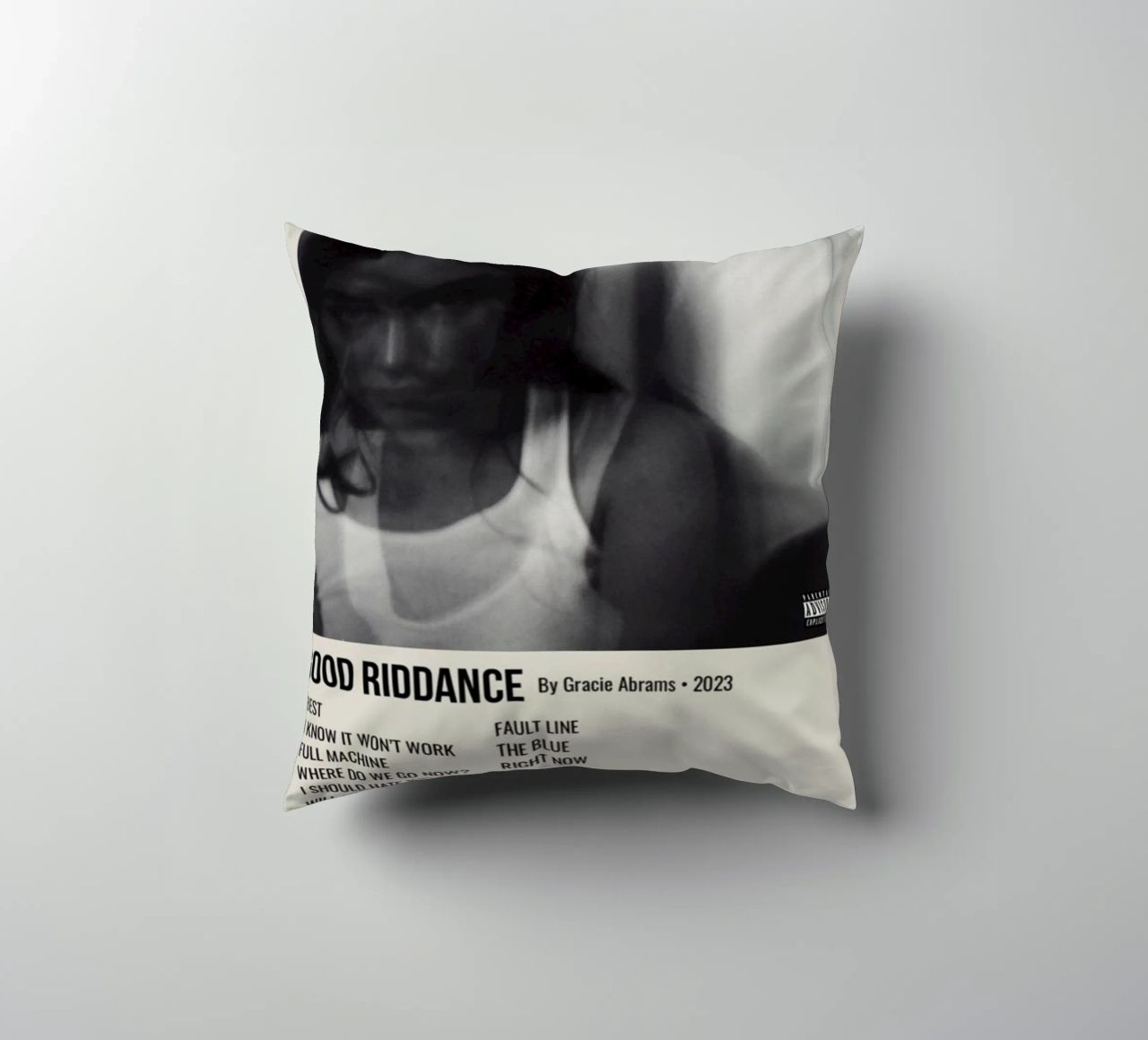 GOOD RIDDANCE By Gracie Abrams - 2023 cuscino da SoundStudio