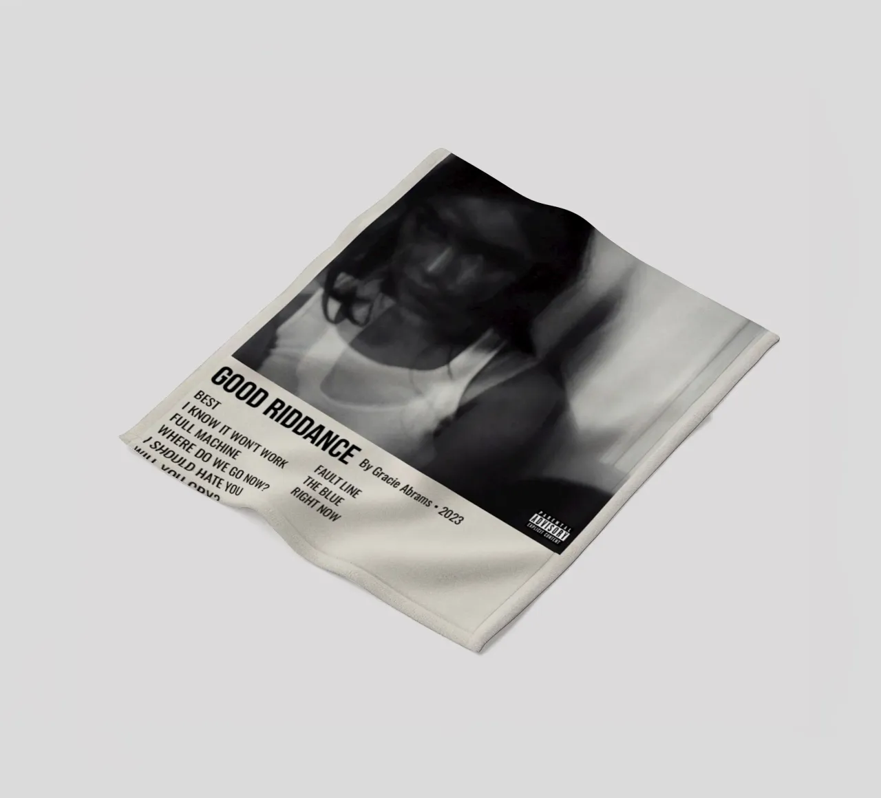 GOOD RIDDANCE By Gracie Abrams - 2023 coperta in pile da SoundStudio