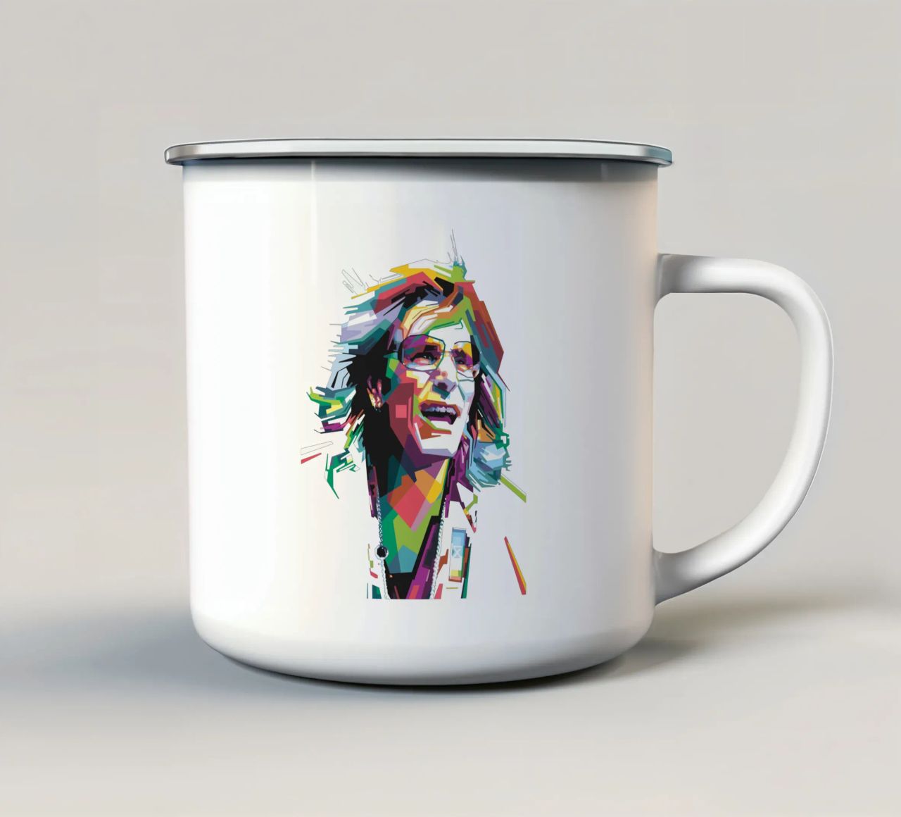 Steve Vai WPAP tazza in smalto da Alkahfsmart