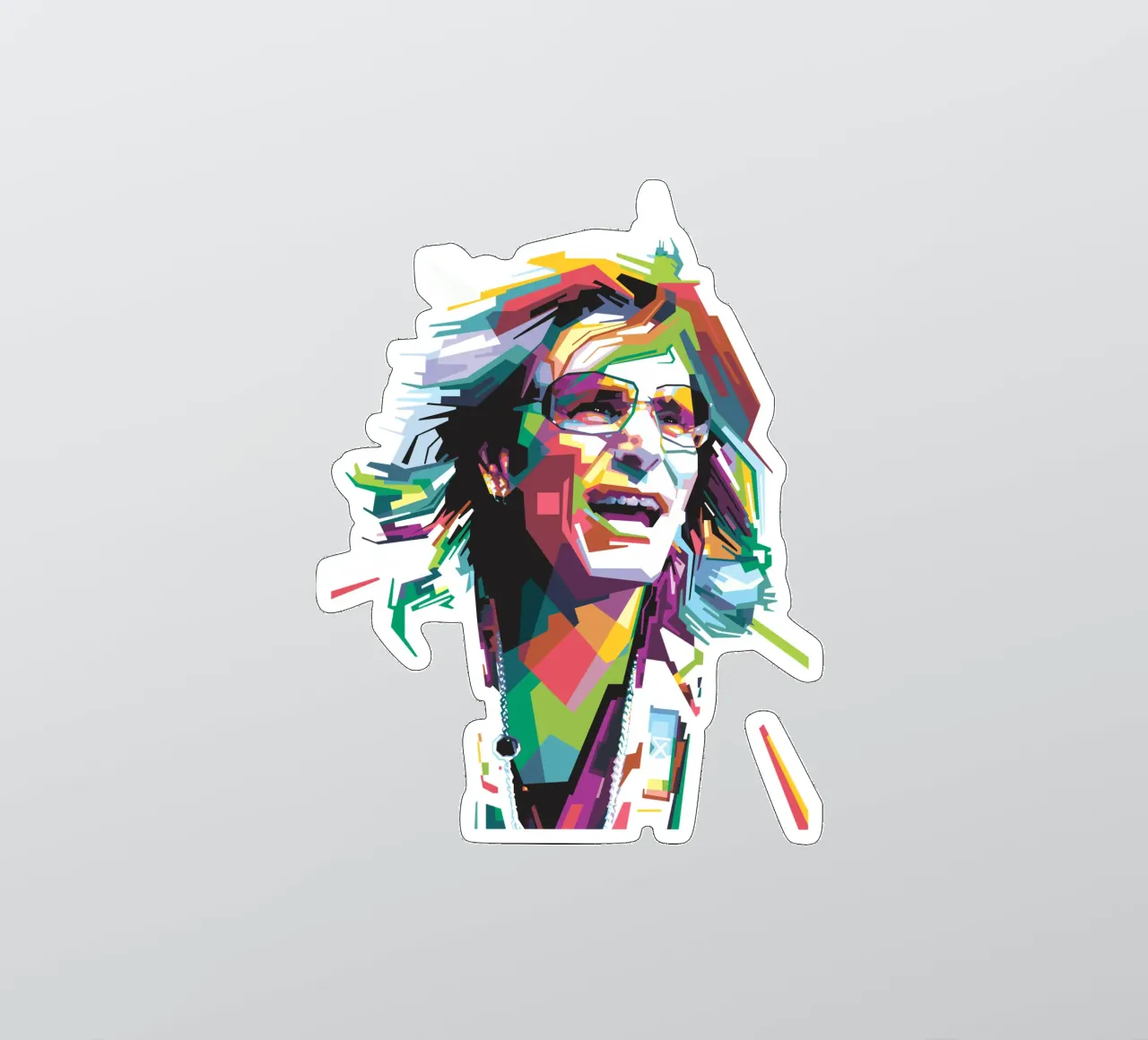 Steve Vai WPAP pegatina de Alkahfsmart
