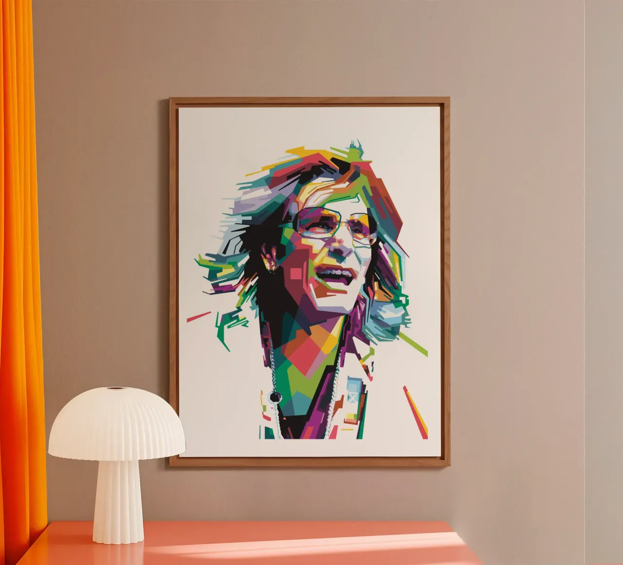 Steve Vai WPAP alluminio dibond da Alkahfsmart