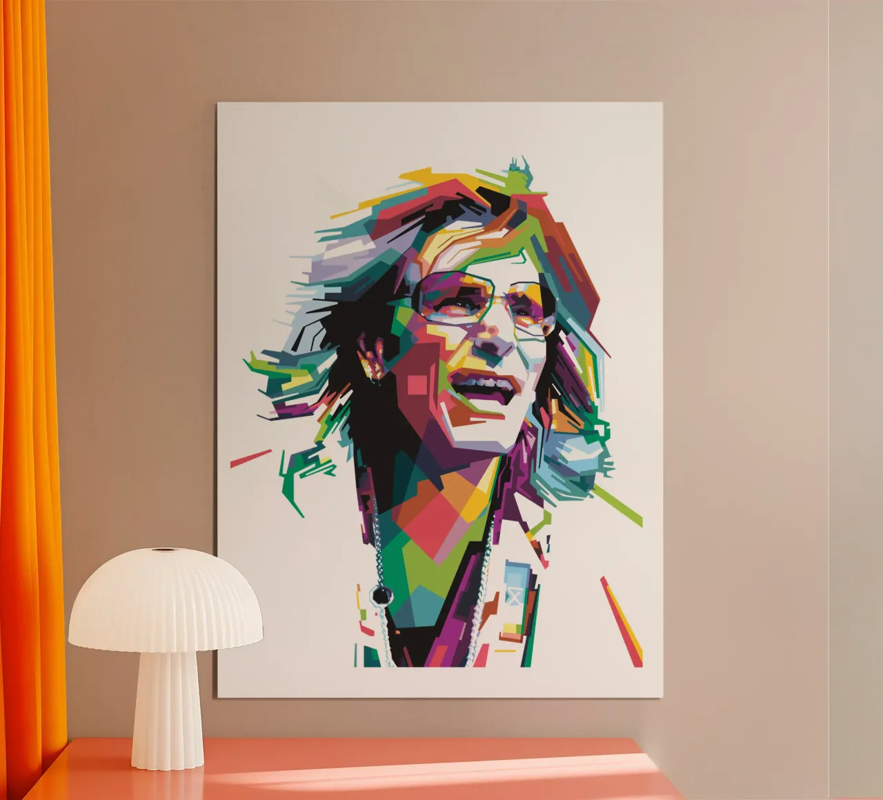 Steve Vai WPAP poster da Alkahfsmart