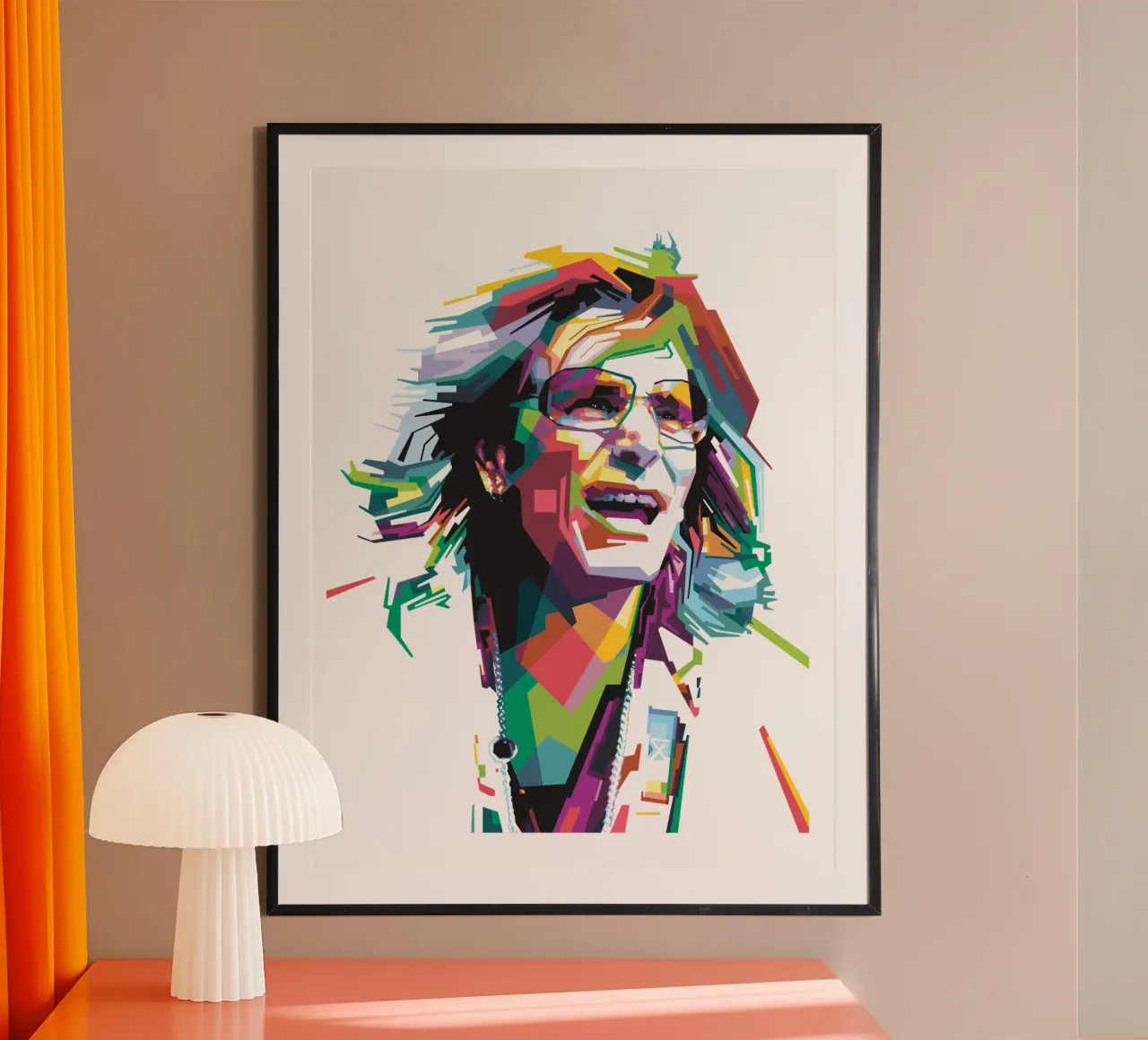 Steve Vai WPAP poster da Alkahfsmart