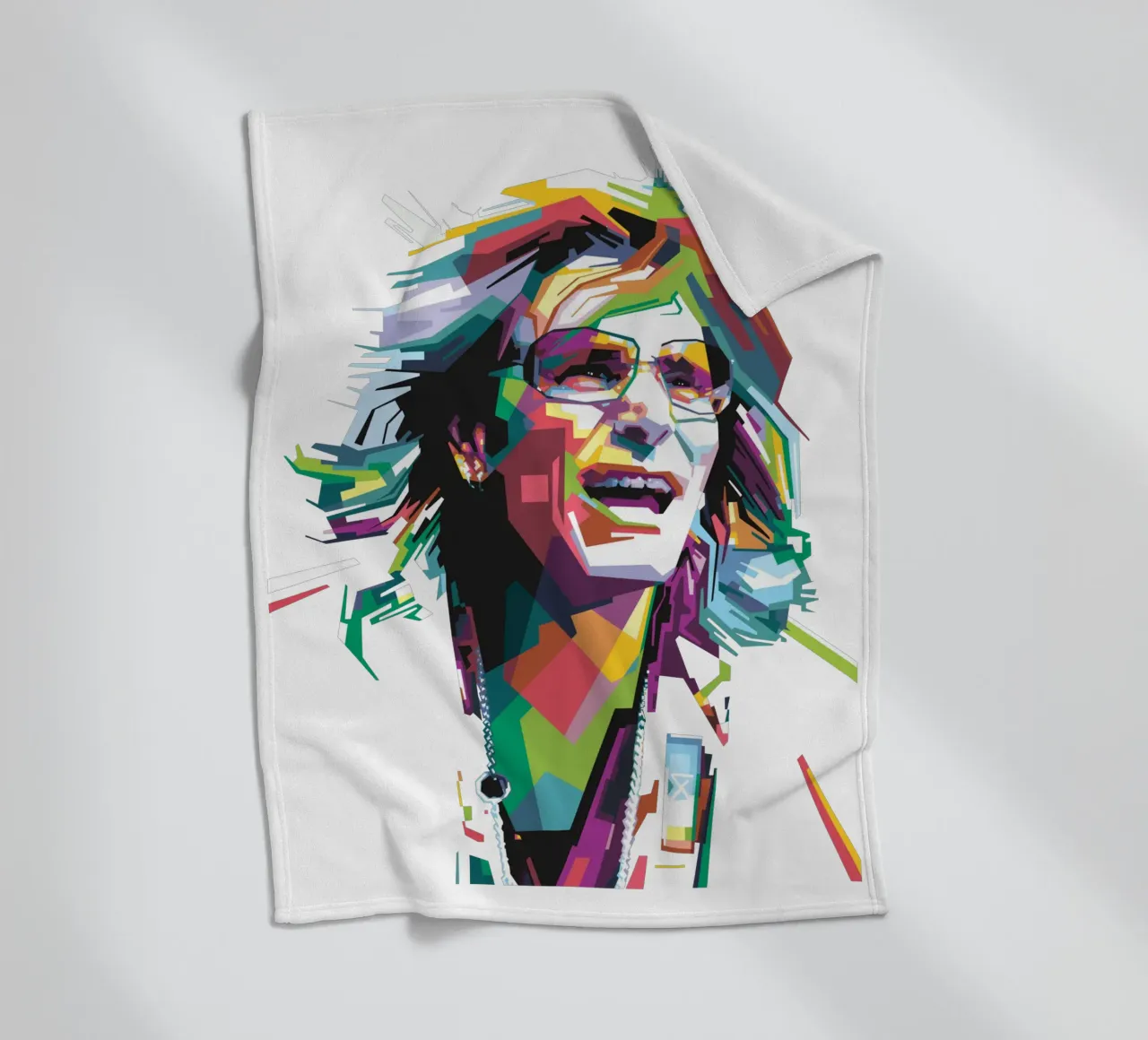 Steve Vai WPAP coperta in pile da Alkahfsmart