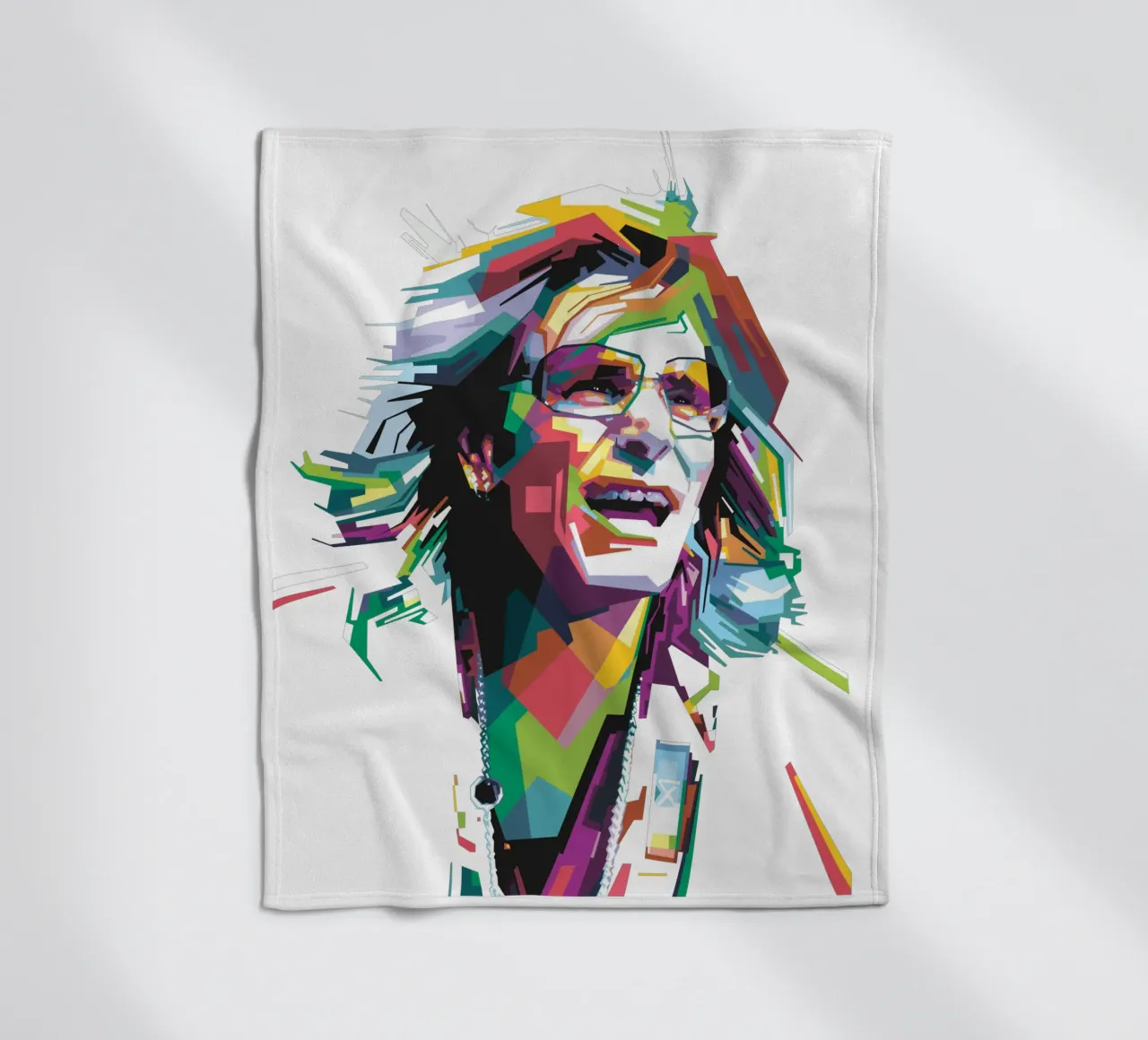 Steve Vai WPAP coperta in pile da Alkahfsmart