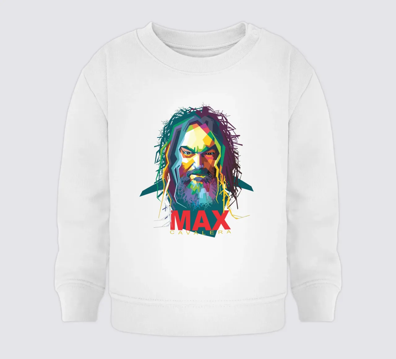 Max Cavalera WPAP felpa neonato da Alkahfsmart