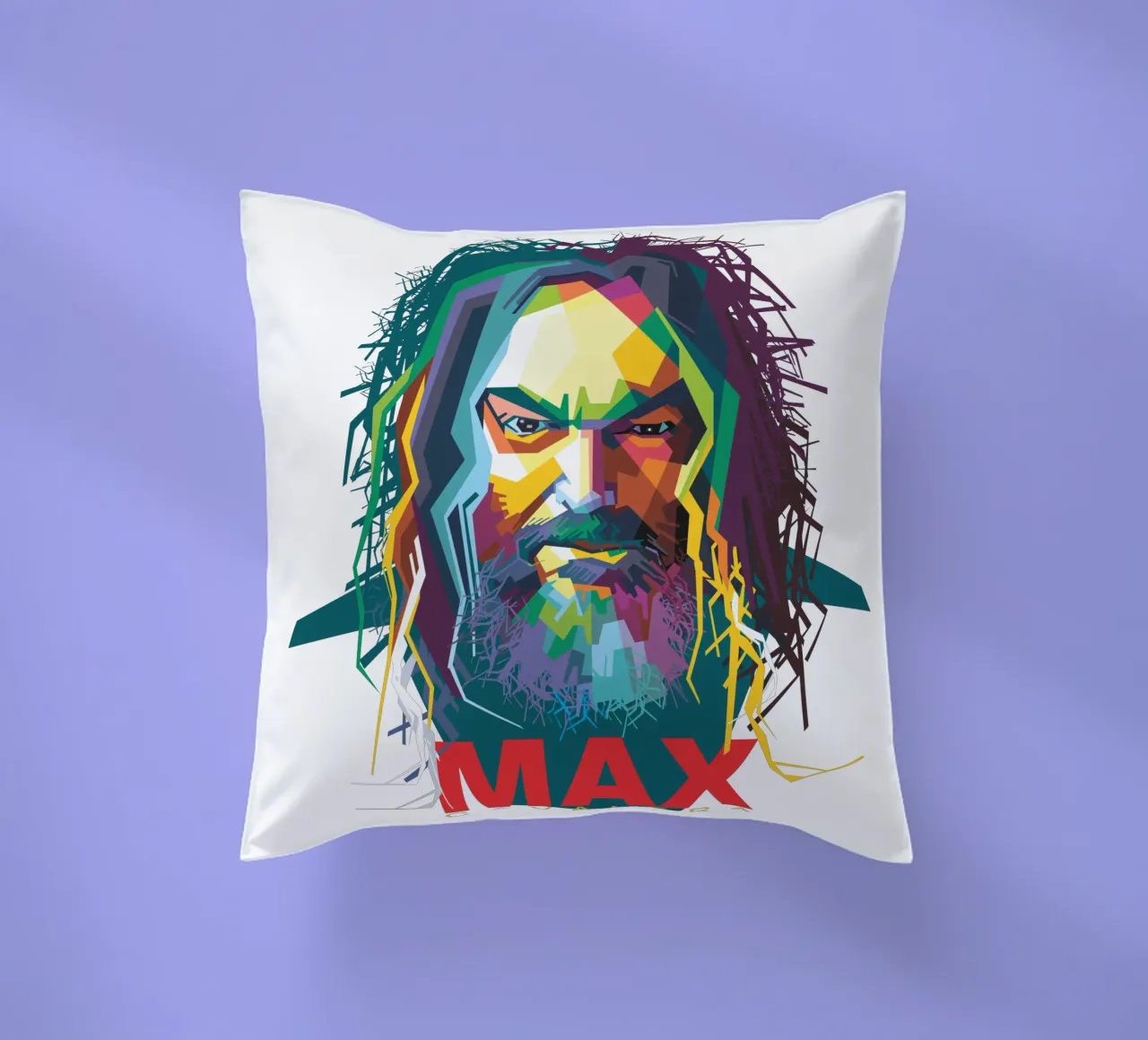 Max Cavalera WPAP cuscino da Alkahfsmart