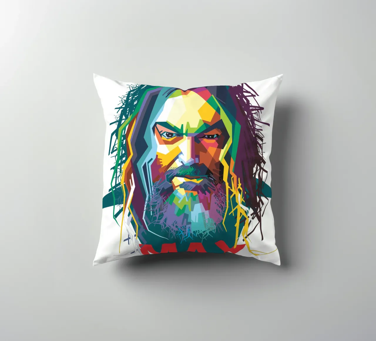 Max Cavalera WPAP cuscino da Alkahfsmart