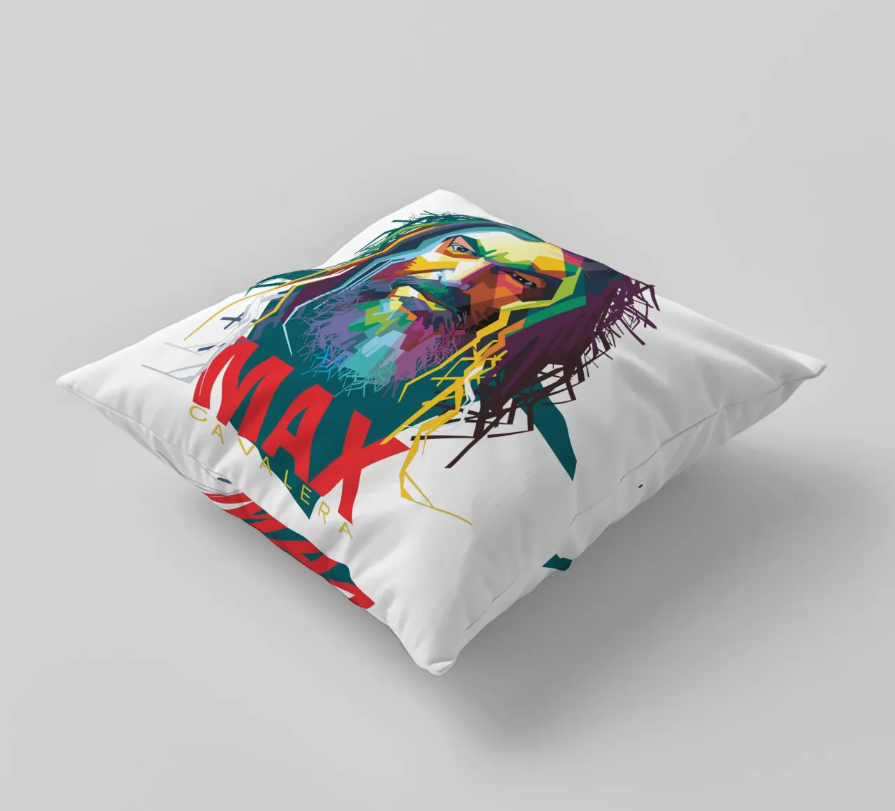 Max Cavalera WPAP cuscino da Alkahfsmart