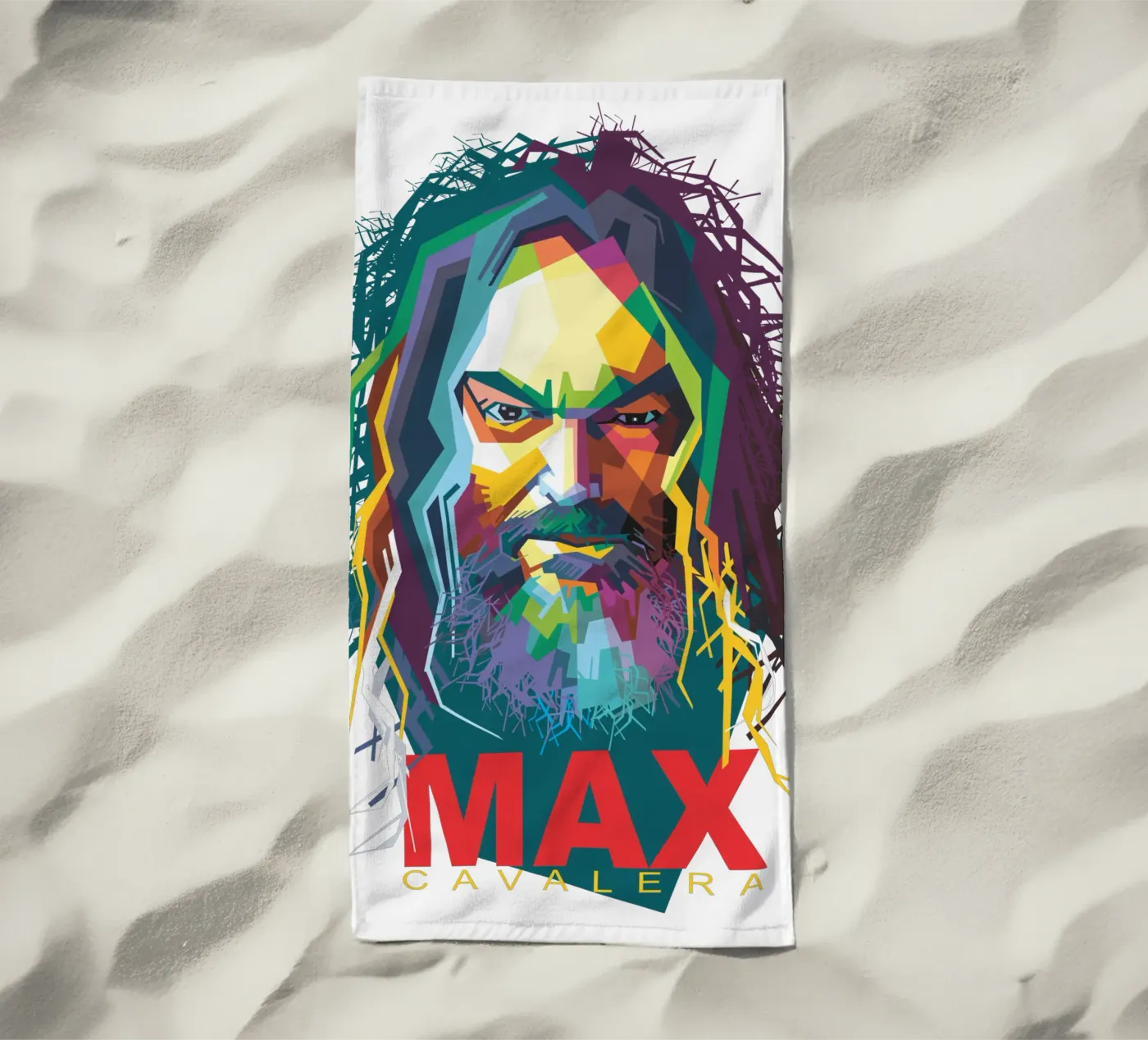 Max Cavalera WPAP telo mare da Alkahfsmart