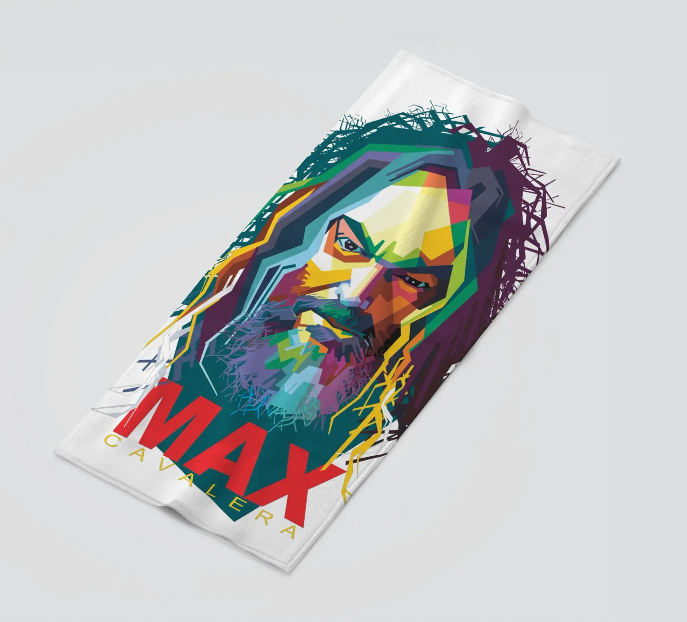 Max Cavalera WPAP telo mare da Alkahfsmart